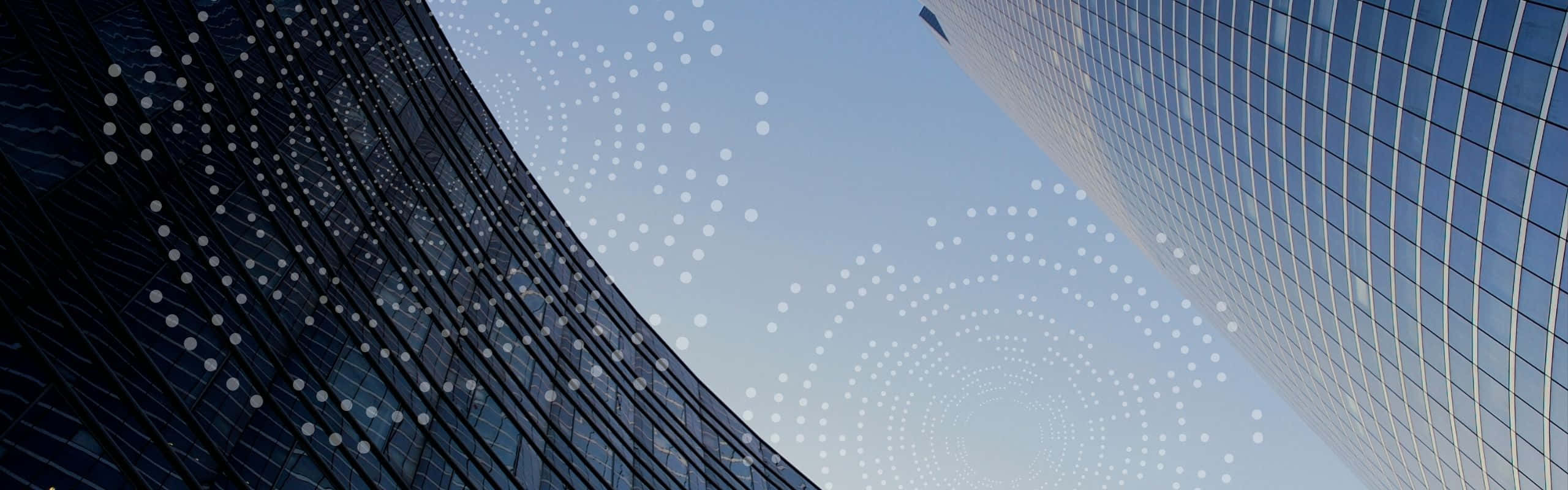 2560x800, glass skyscrapers, clear blue sky, 2K Desktop Wallpaper