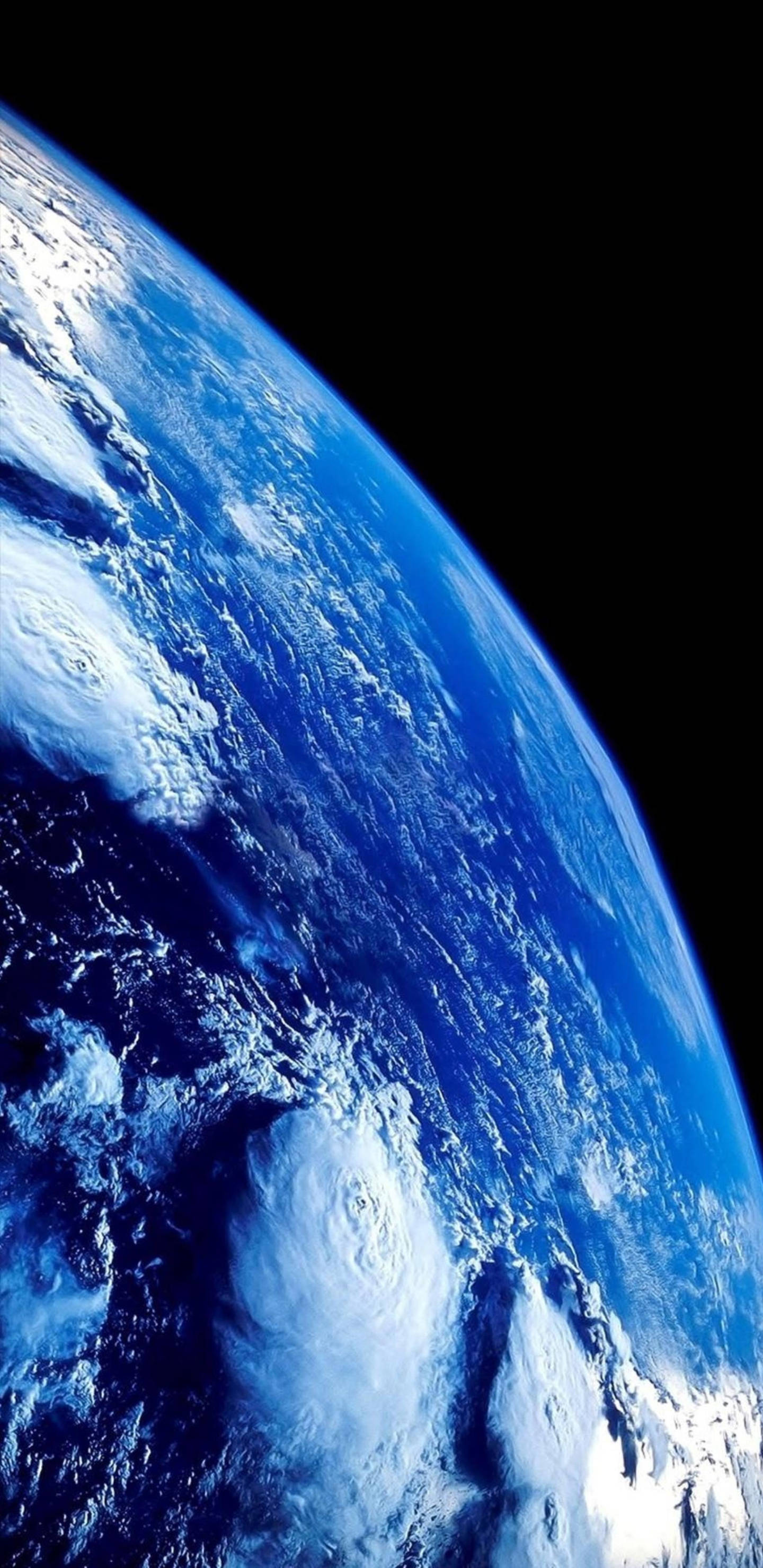 Earth 2K, Amoled, blue oceans, 2K Phone Wallpaper