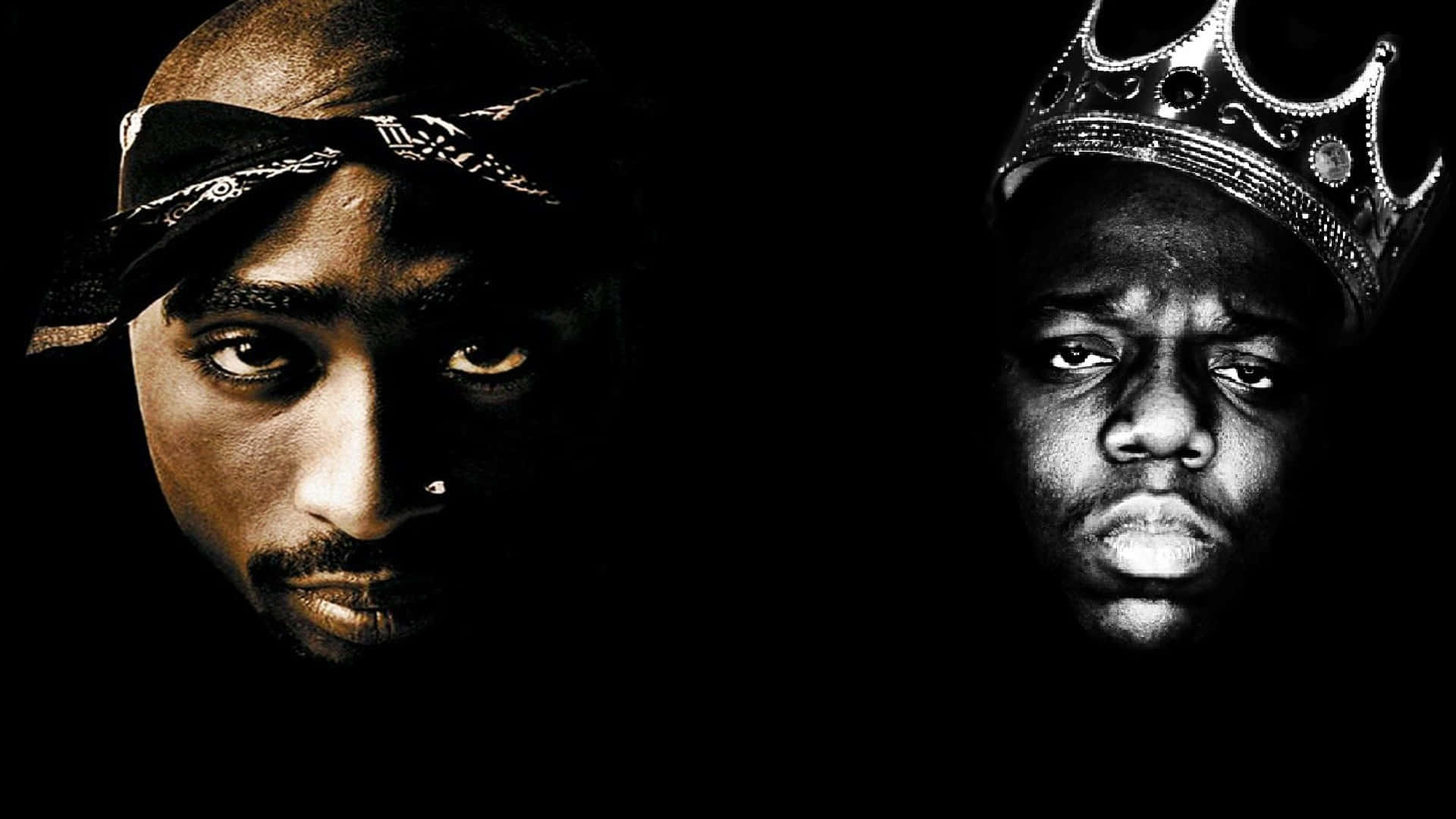 2pac, Biggie, bandana, Full HD Desktop Wallpaper