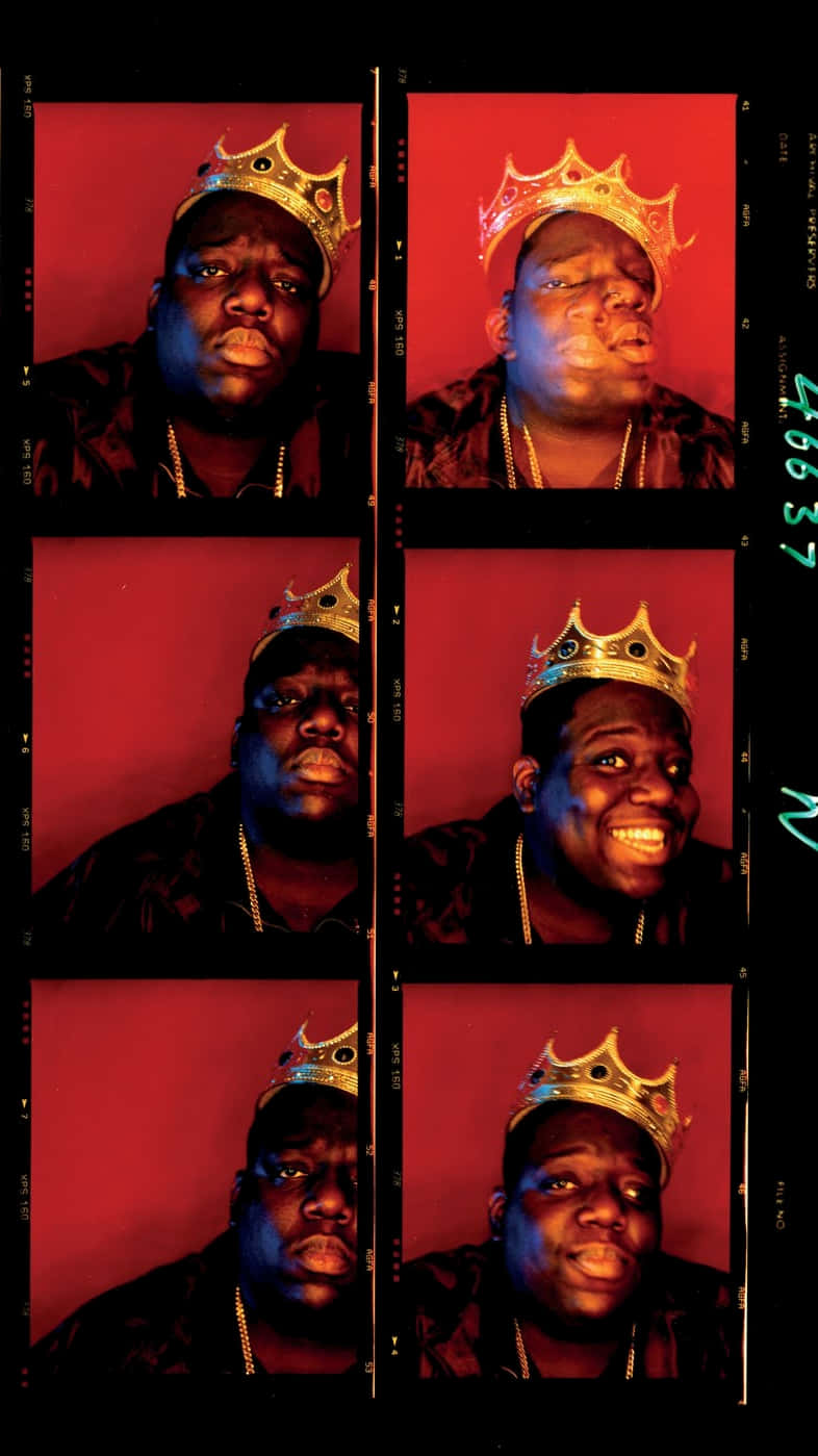 2Pac, Biggie, gold crown, HD Phone Wallpaper
