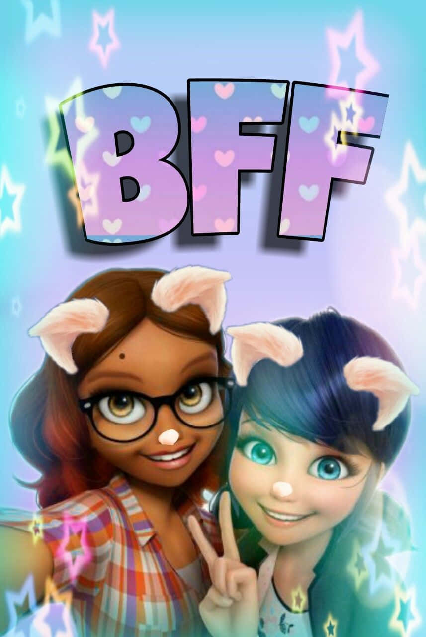 kawaii best friend, BFF, anime girls, HD Phone Wallpaper