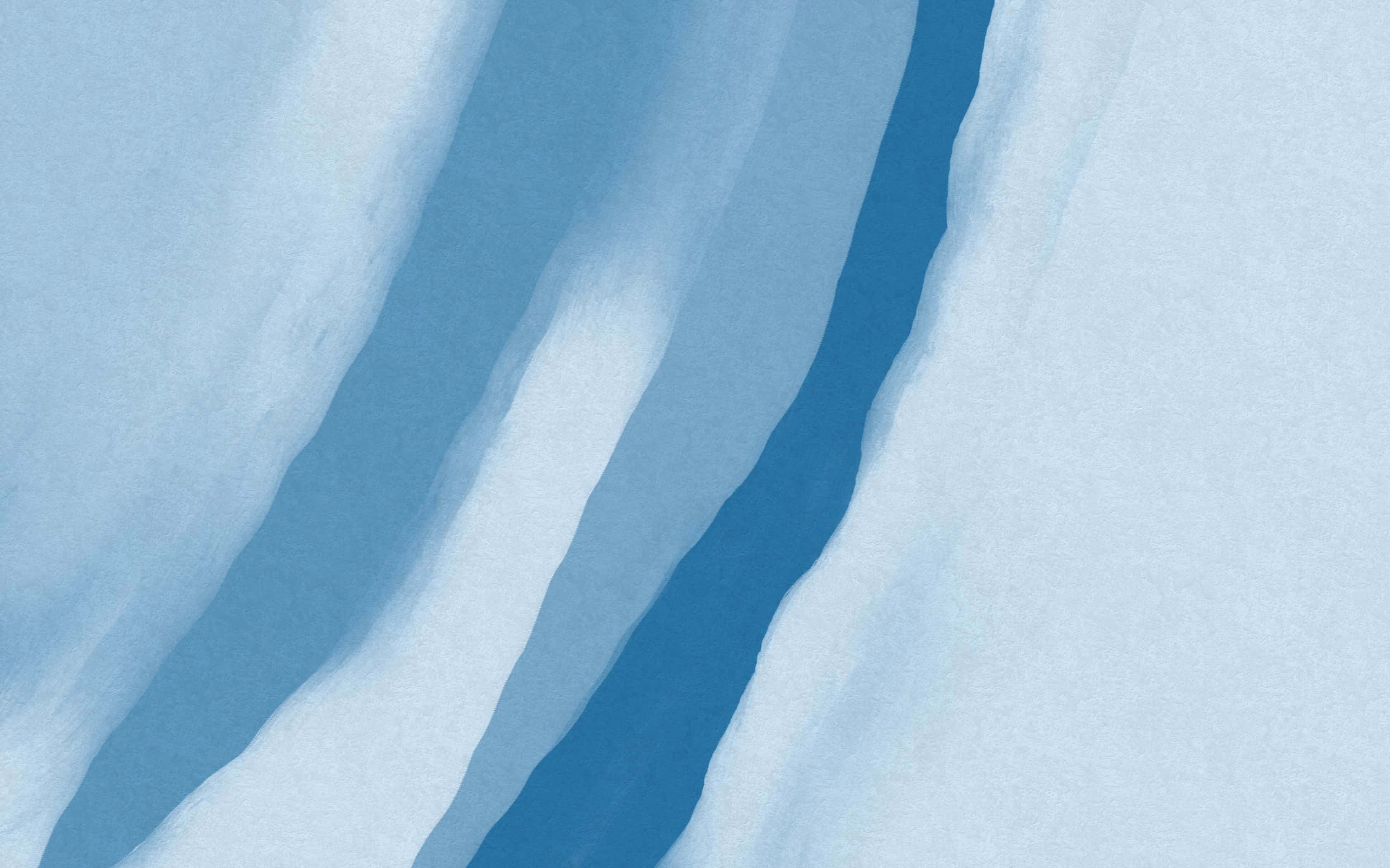 3072x1920, Sun Setting, Soft blue watercolor washes, 2K Desktop Wallpaper
