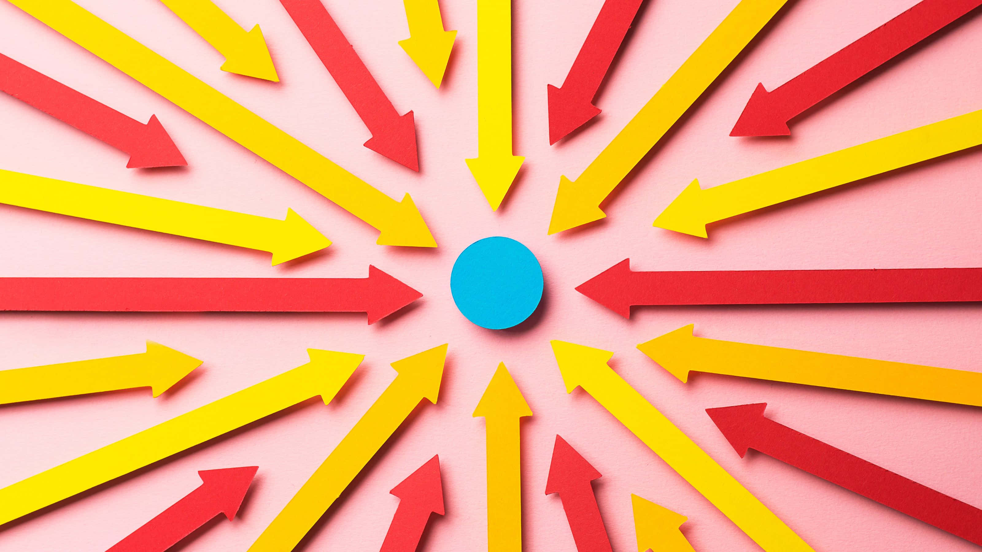 3200x1800, red, yellow, 2K Desktop Wallpaper