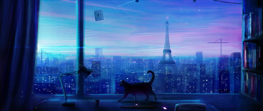 3440x1440 City