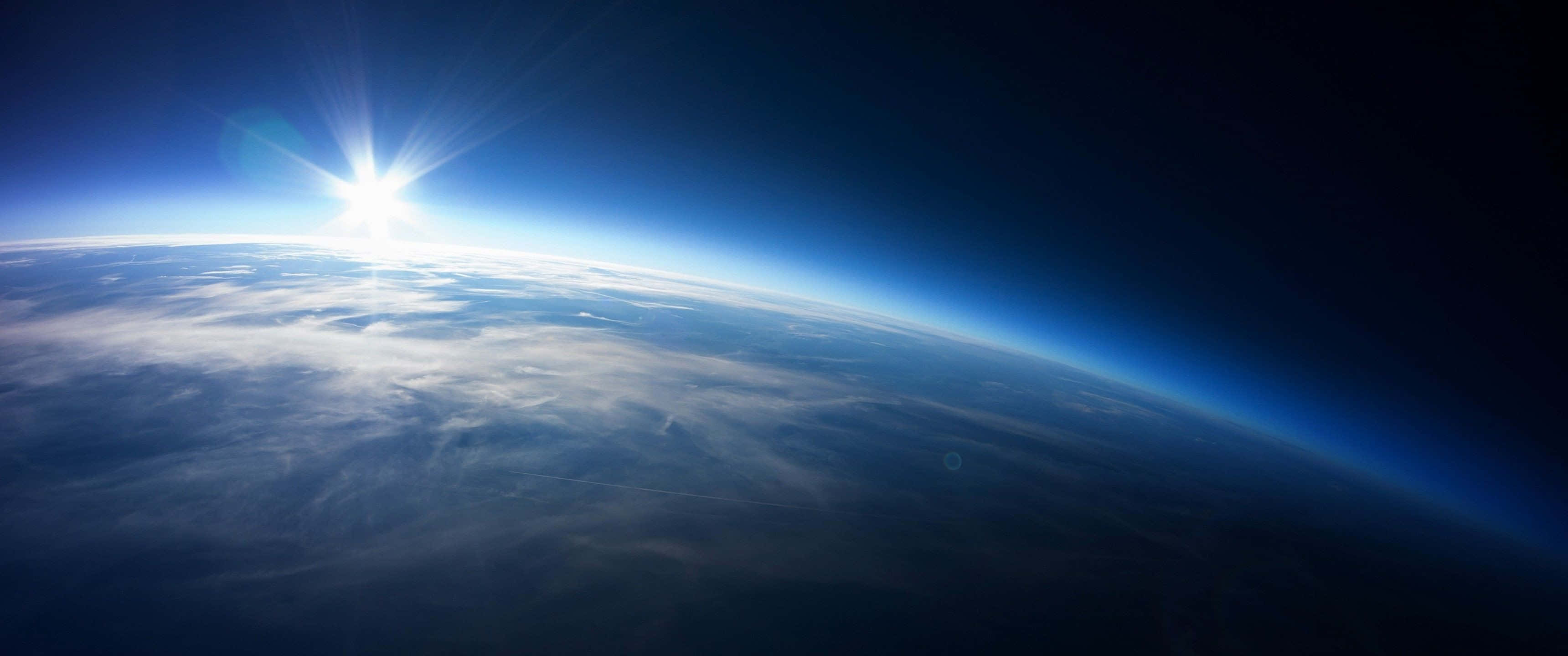 3440x1440 HD, Sunrise, Earth, 2K Desktop Wallpaper