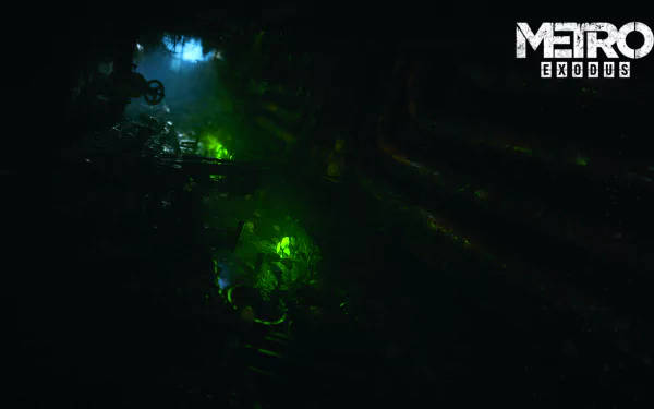 Metro Exodus, pipe, subway tunnel, SD Desktop Wallpaper