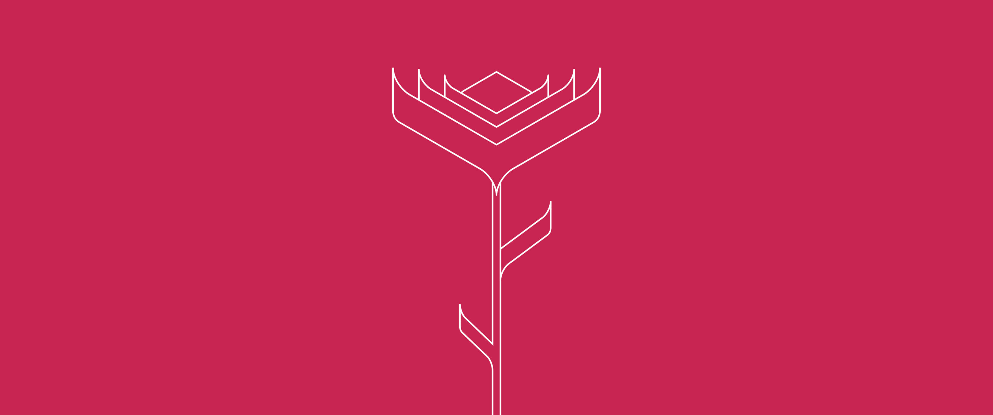 3440x1440, minimalist, white line drawing, 2K Desktop Wallpaper