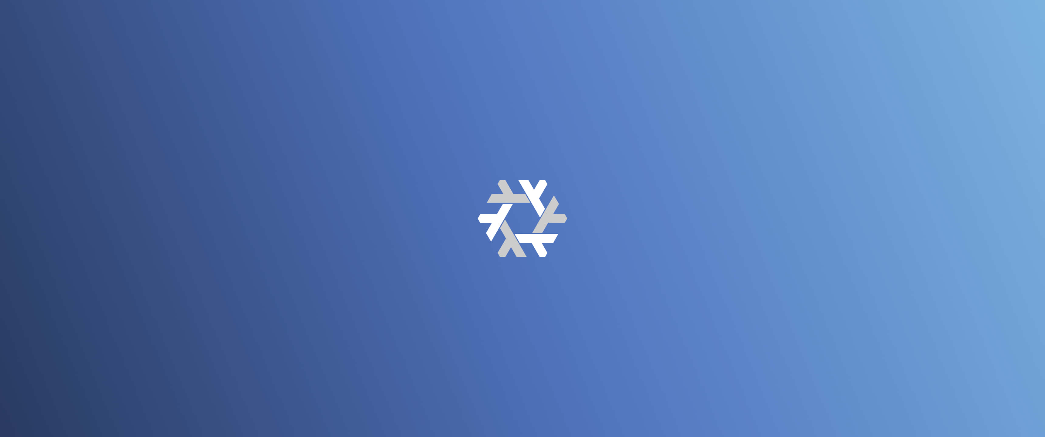 3440x1440, minimal, silver snowflake icon, 2K Desktop Wallpaper