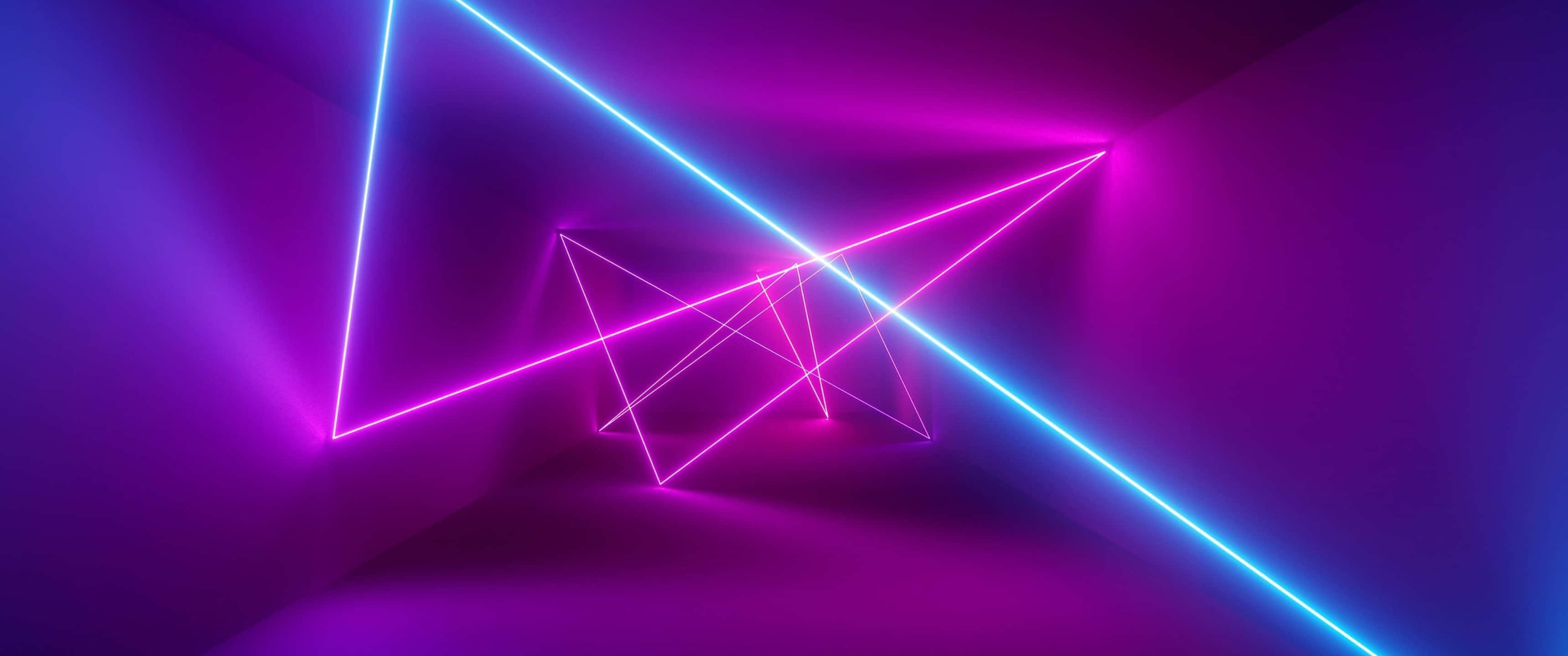 3440x1440, neon, pink, 2K Desktop Wallpaper