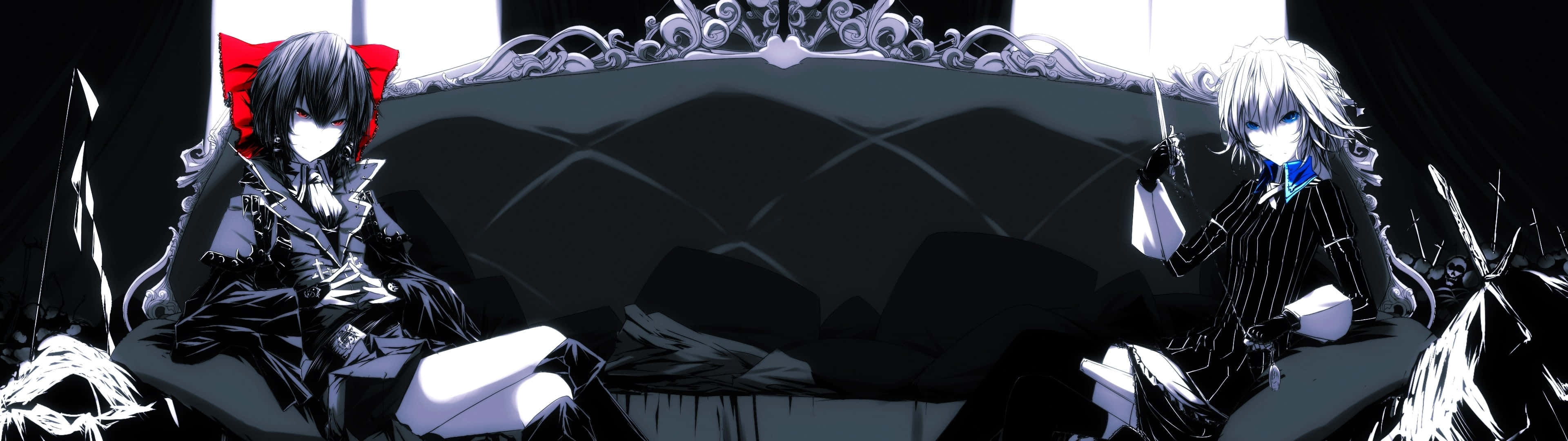 3840 x 1080, anime, HD, 4K Desktop Wallpaper