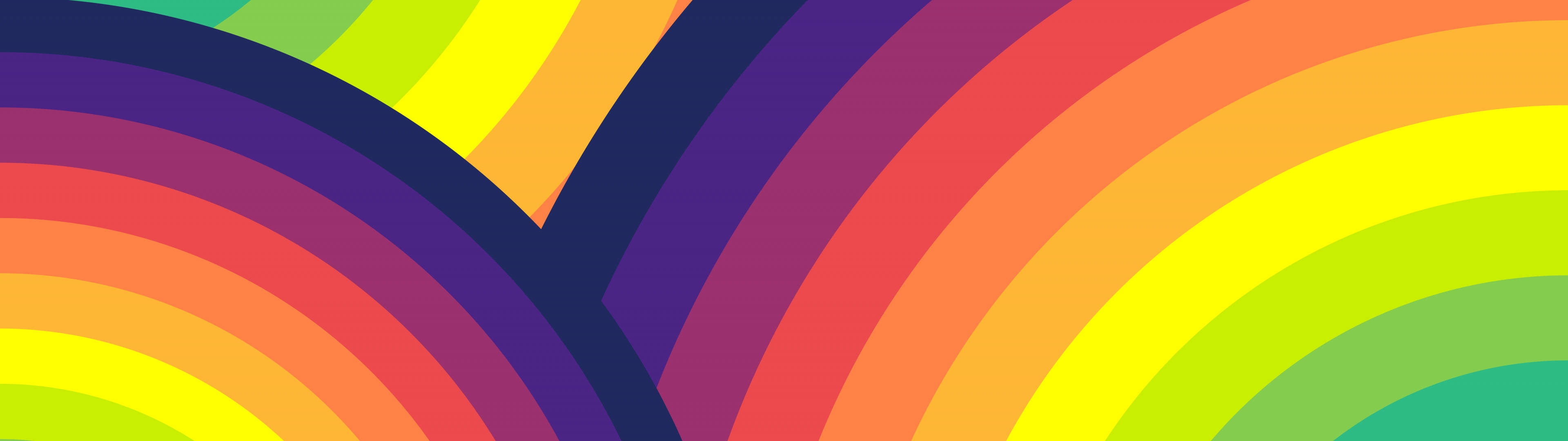 3840x1080 4K, rainbow, vibrant, 4K Desktop Wallpaper