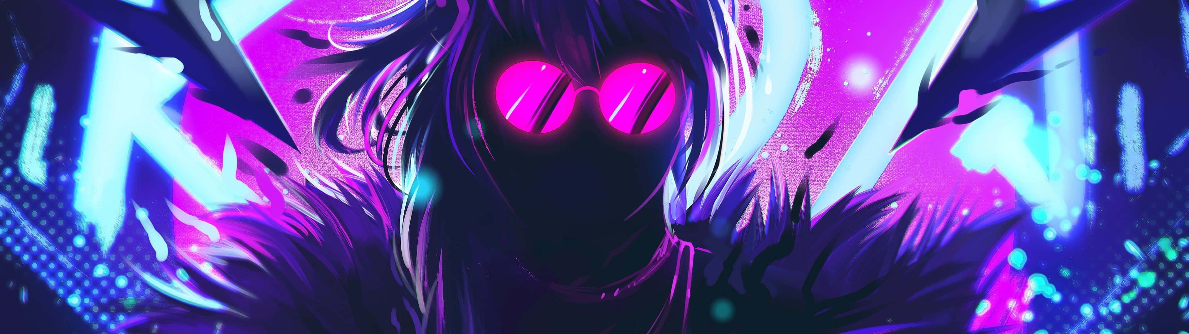 3840x1080, League Of Legends, glowing pink eyes, 4K Desktop Wallpaper