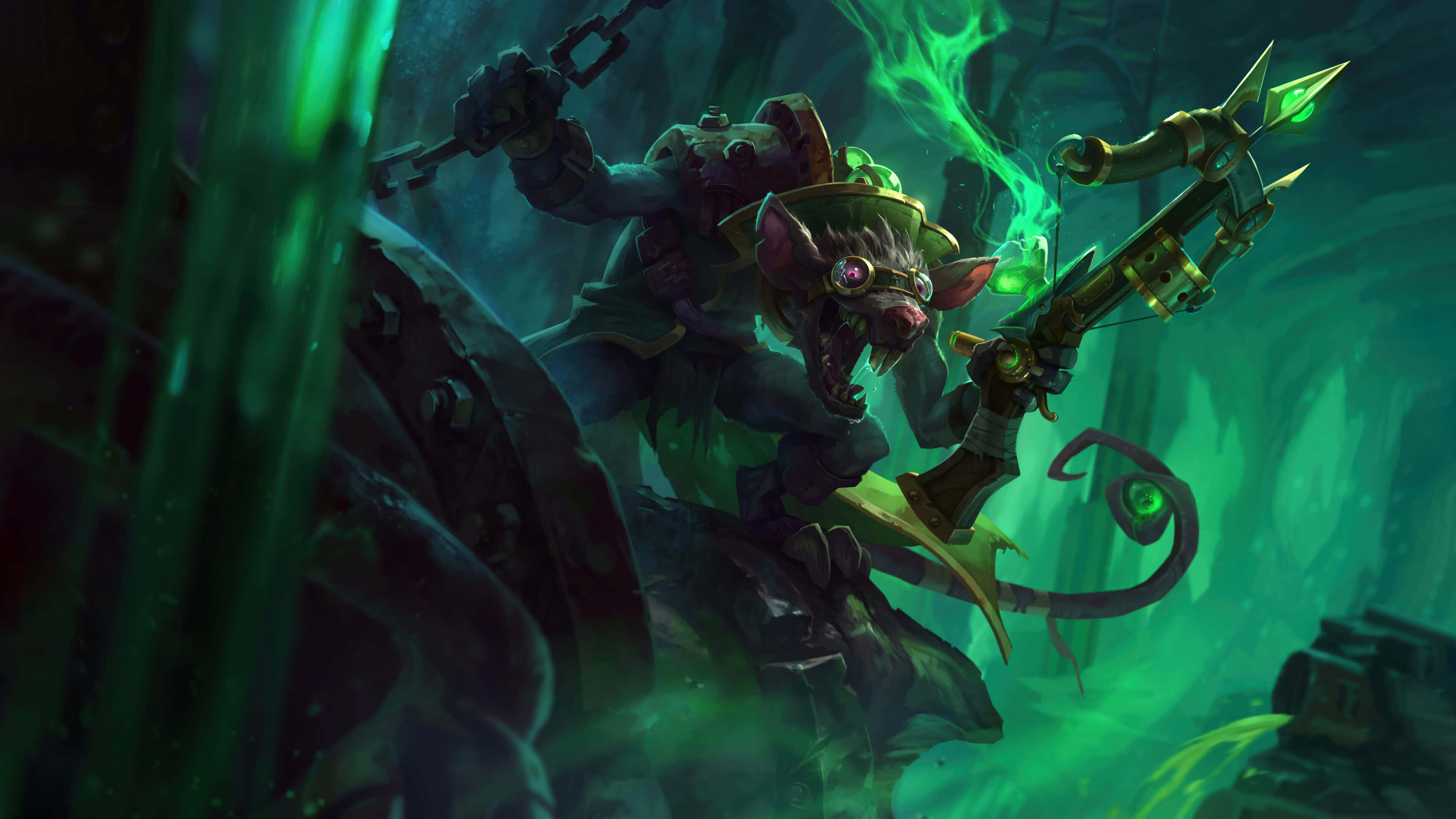 League of Legends, champions, rat-like warrior, 4K Desktop Wallpaper