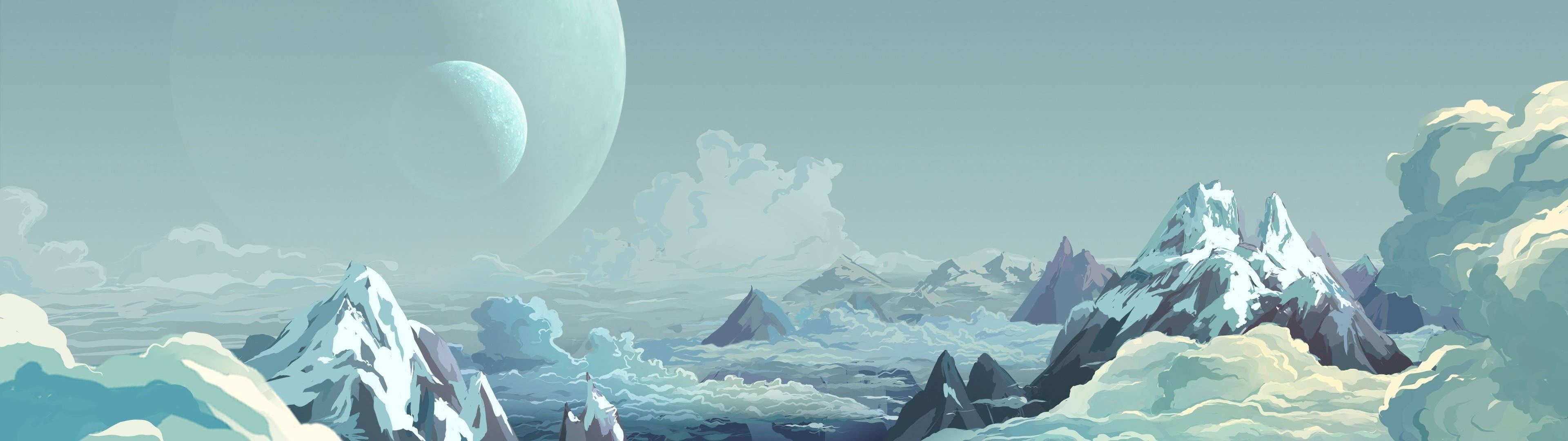 3840x1080, HD, dual monitor, 4K Desktop Wallpaper