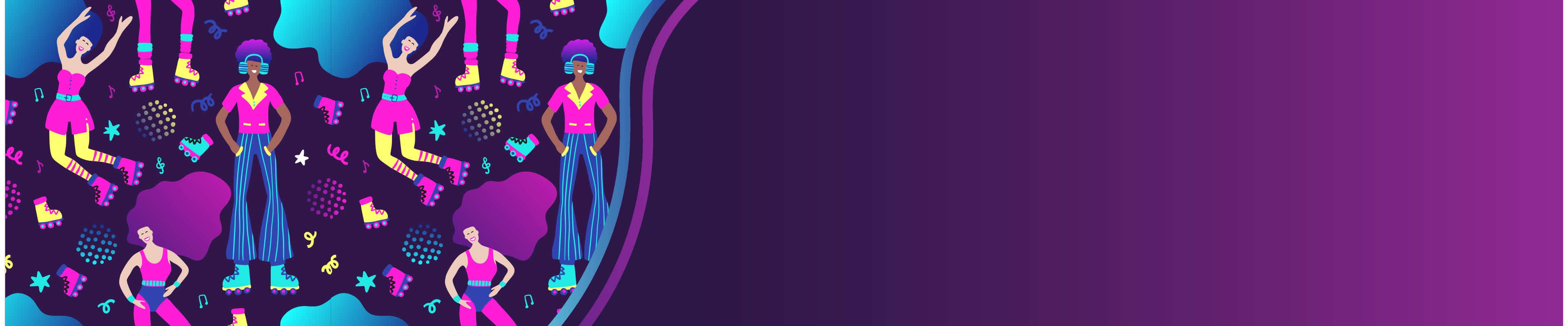 3840x800, vibrant purple, vibrant pink, 4K Desktop Wallpaper