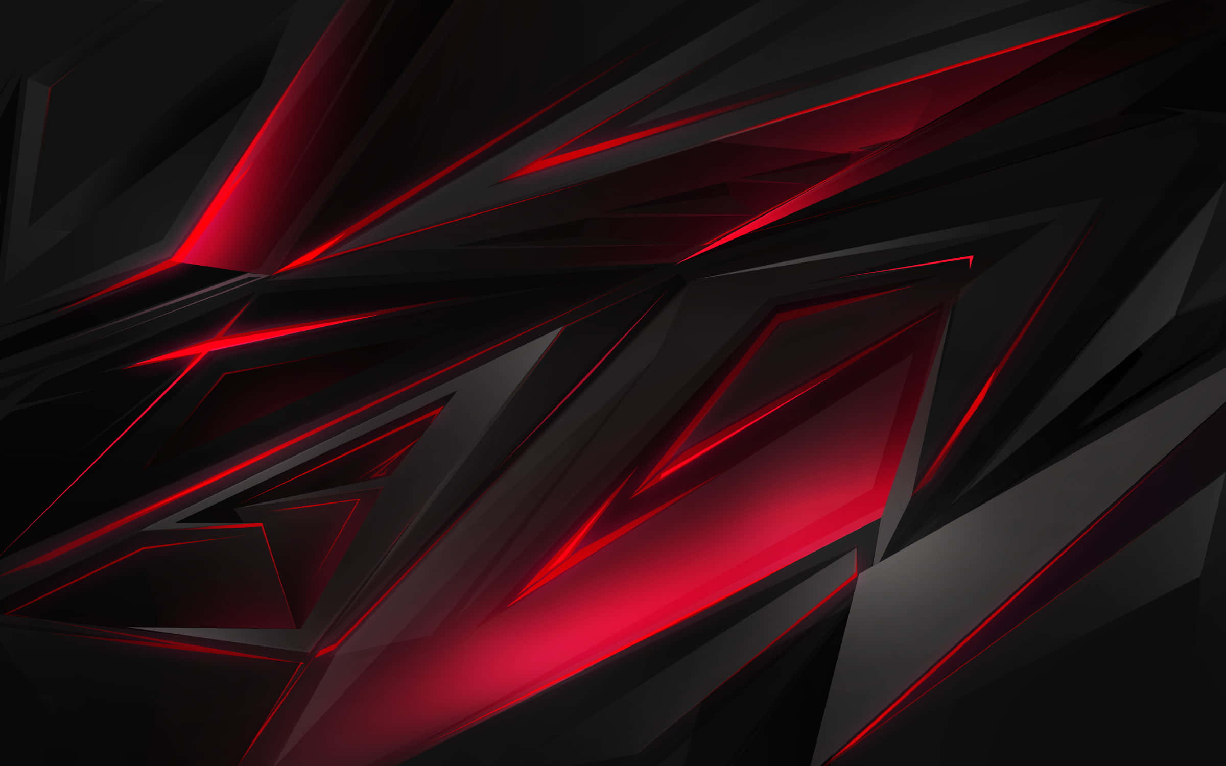3d Abstract, 2400 x 1500, deep black, Full HD Desktop Wallpaper
