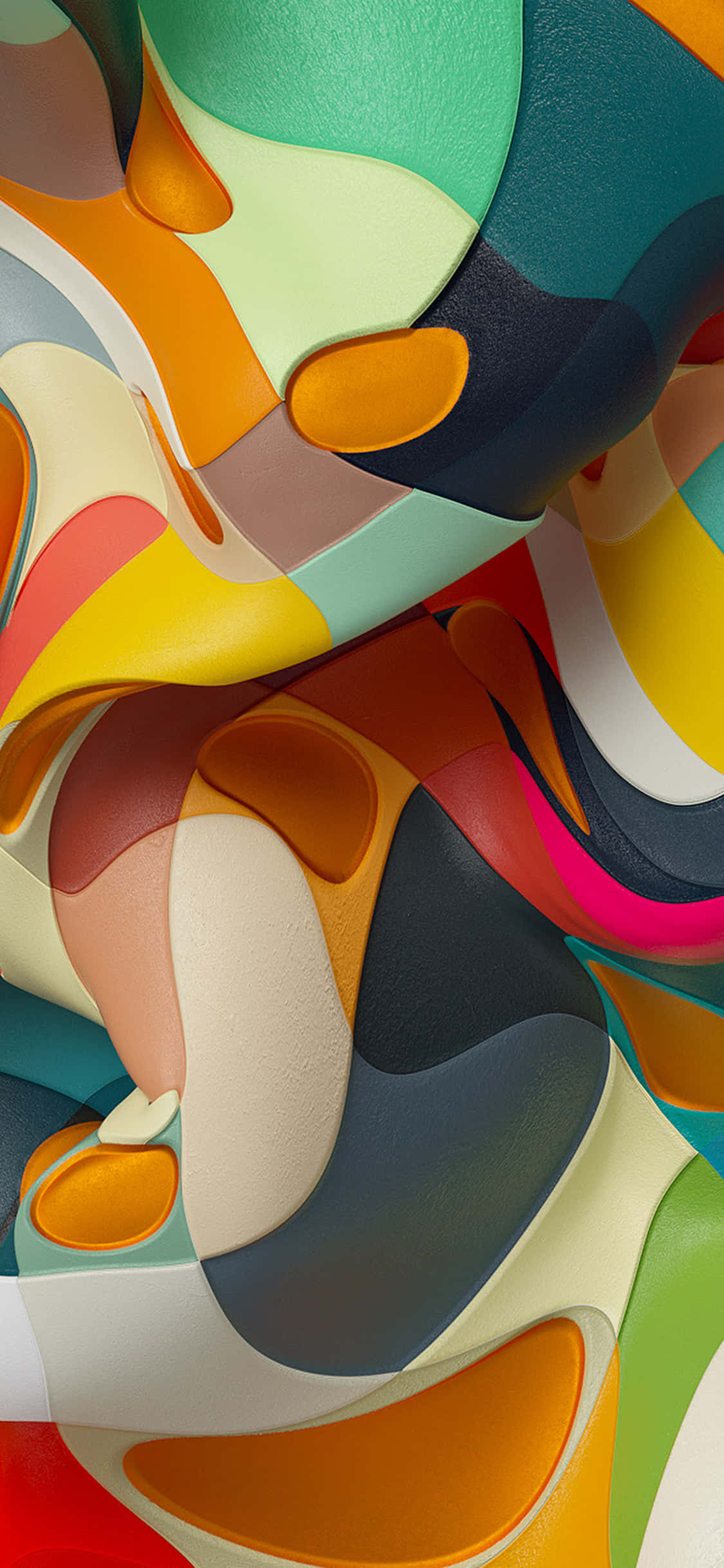 3d abstract, vibrant, 3d-rendered, Full HD Phone Wallpaper