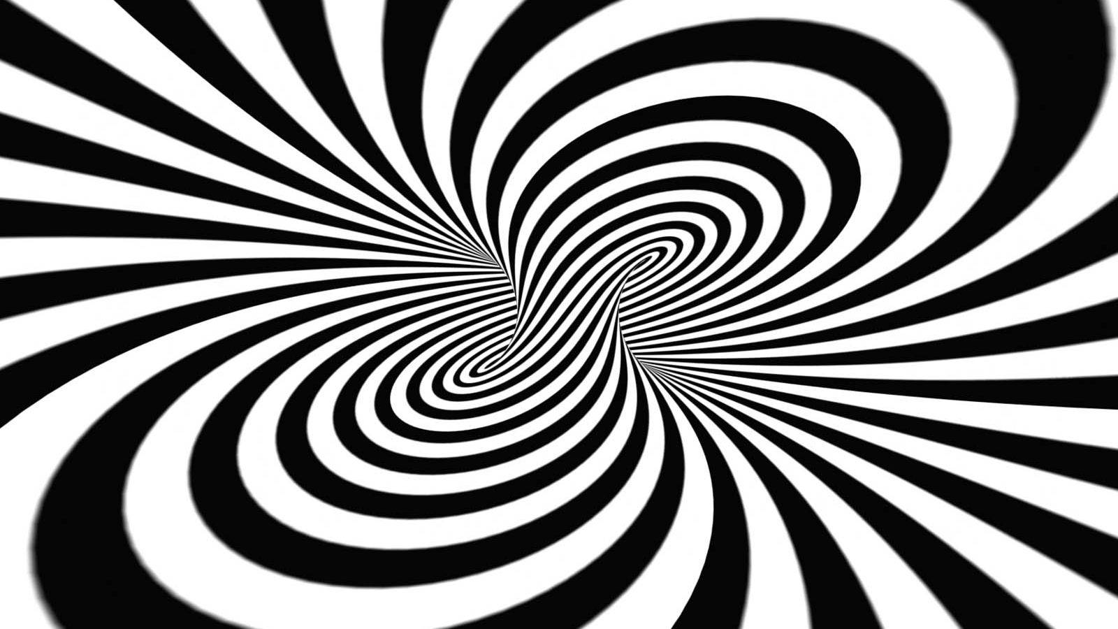 Spiral Illusion Art, 3d Android Phone, black and white spiral pattern, HD Desktop Wallpaper