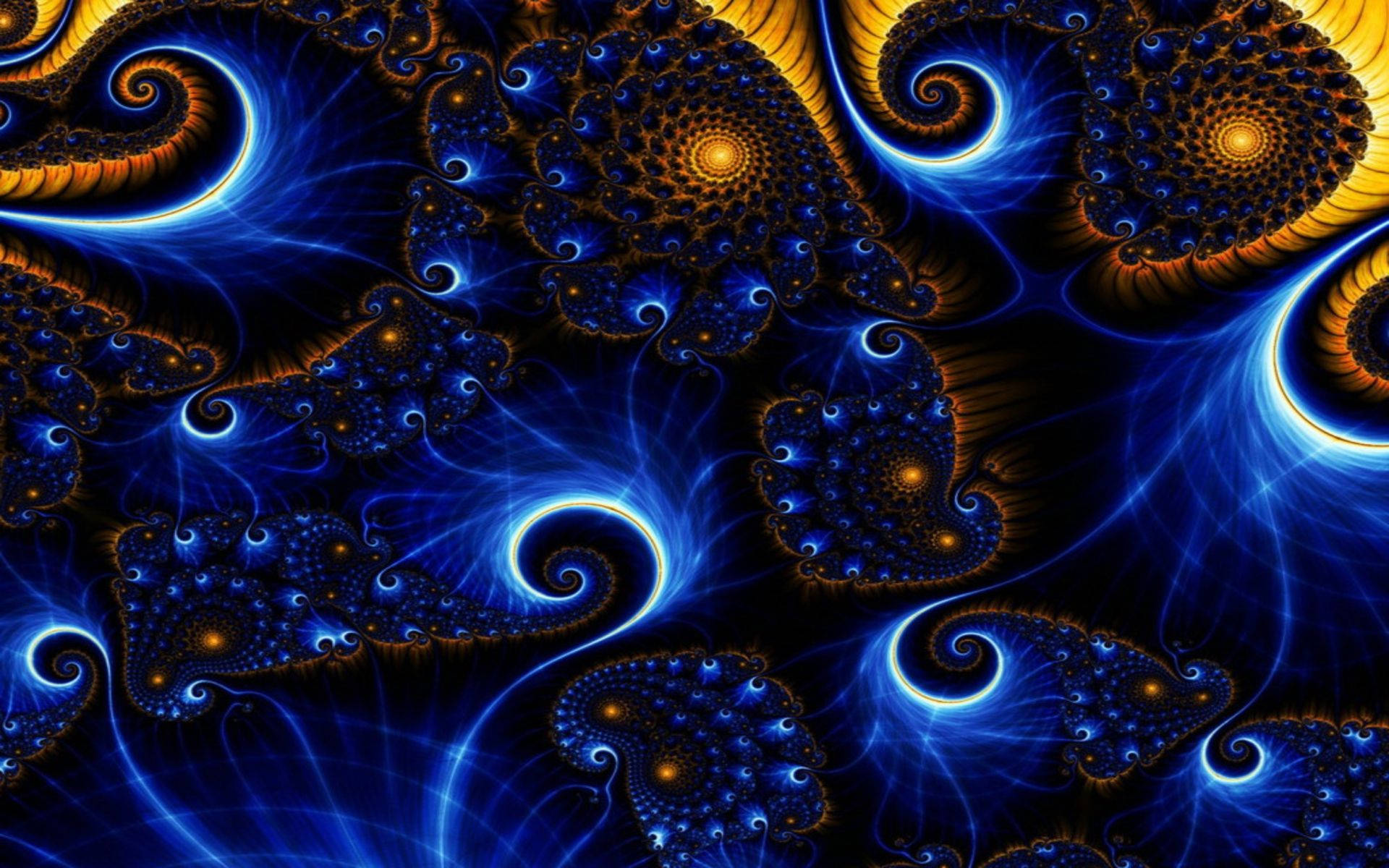 blue, orange, abstract, Full HD Desktop Wallpaper