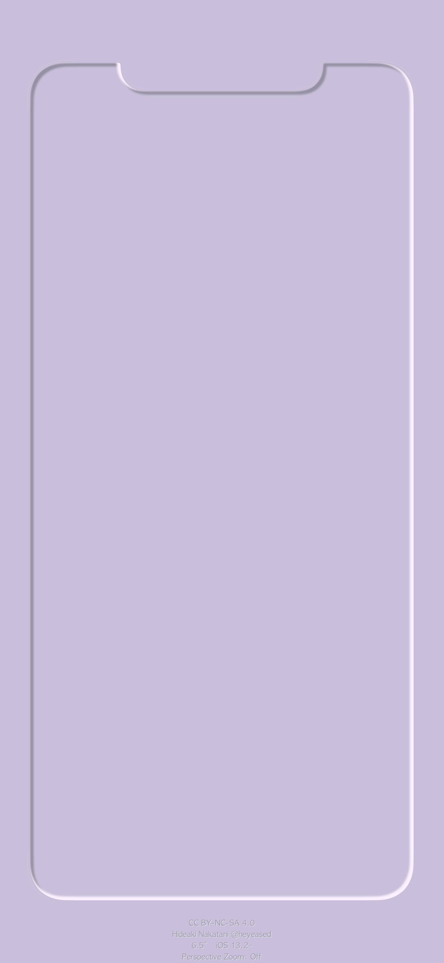 iPhone, 3D Screen, lavender, 2K Phone Wallpaper