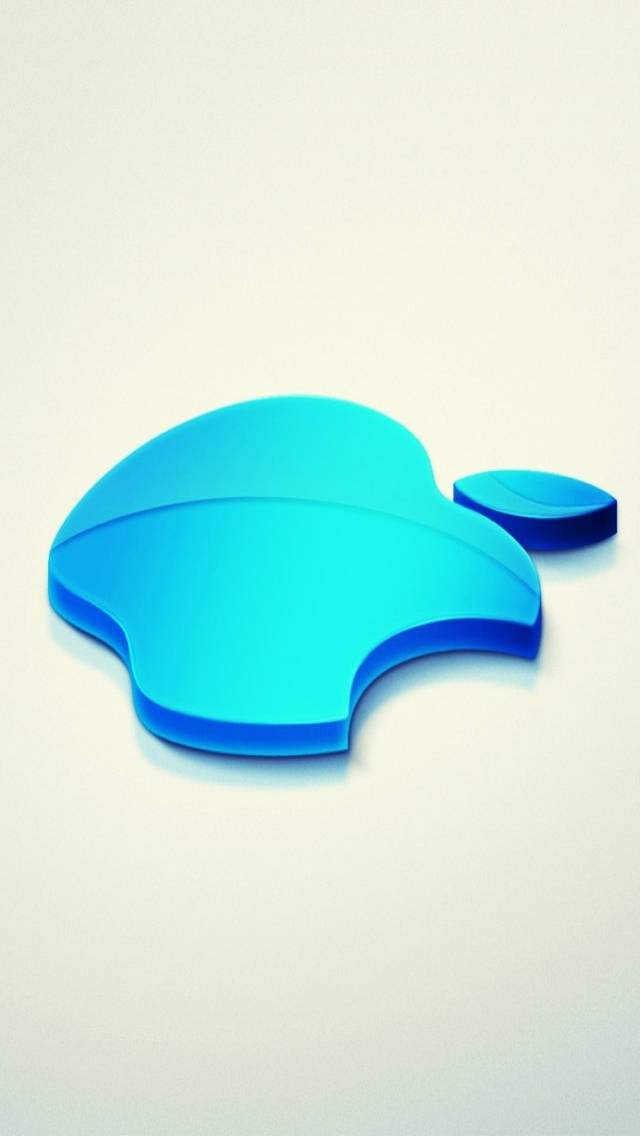 blue, 3d, Apple iPhone, SD Phone Wallpaper