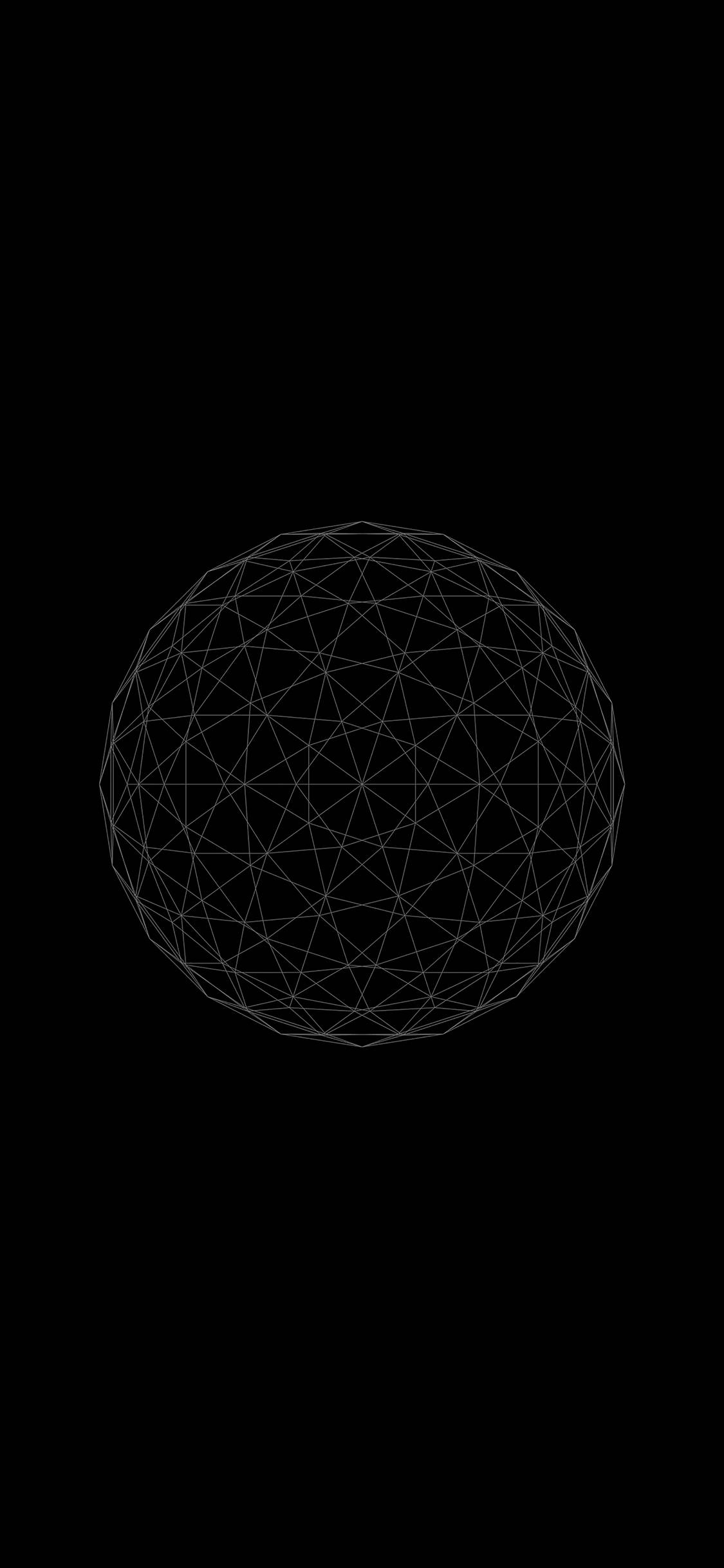 3d Apple iPhone, wireframe, sphere, Full HD Phone Wallpaper