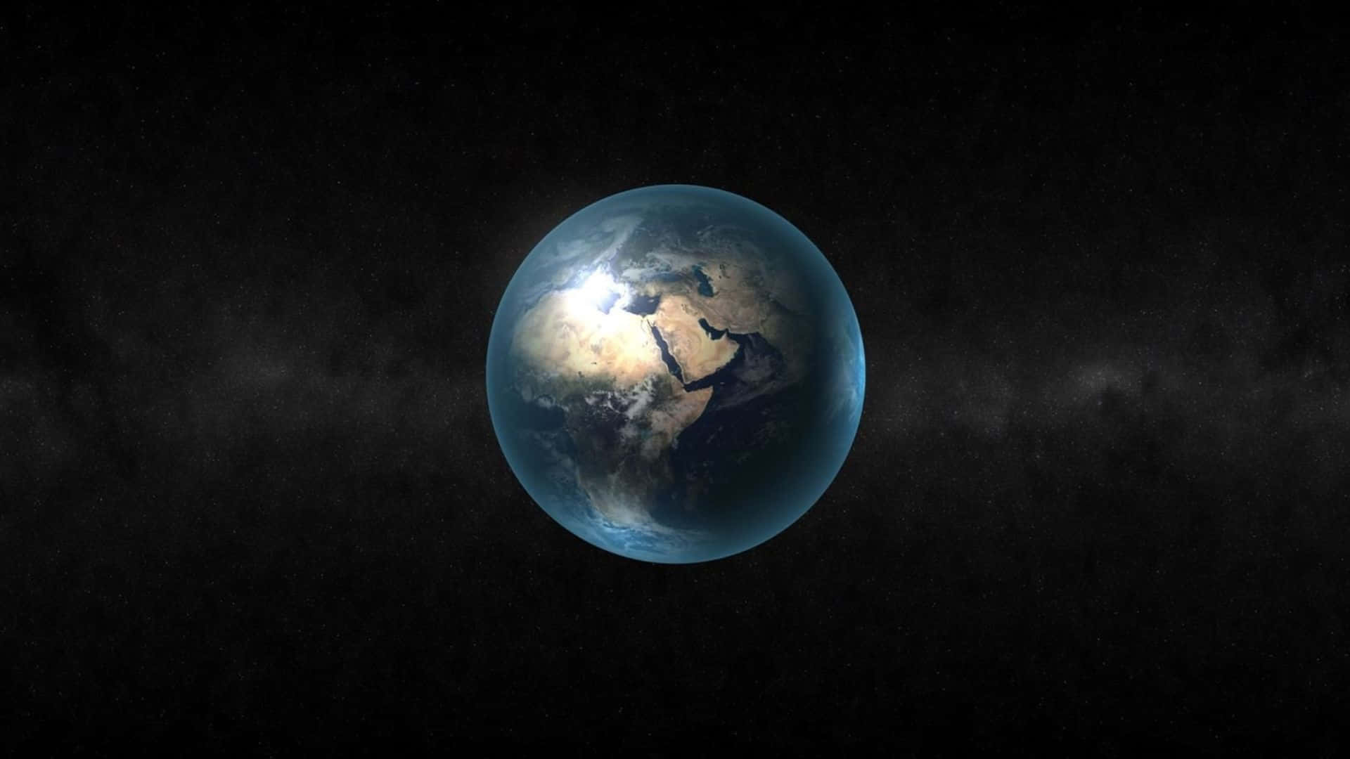 3d Earth, 1920 x 1080, Sunlight, Full HD Desktop Wallpaper