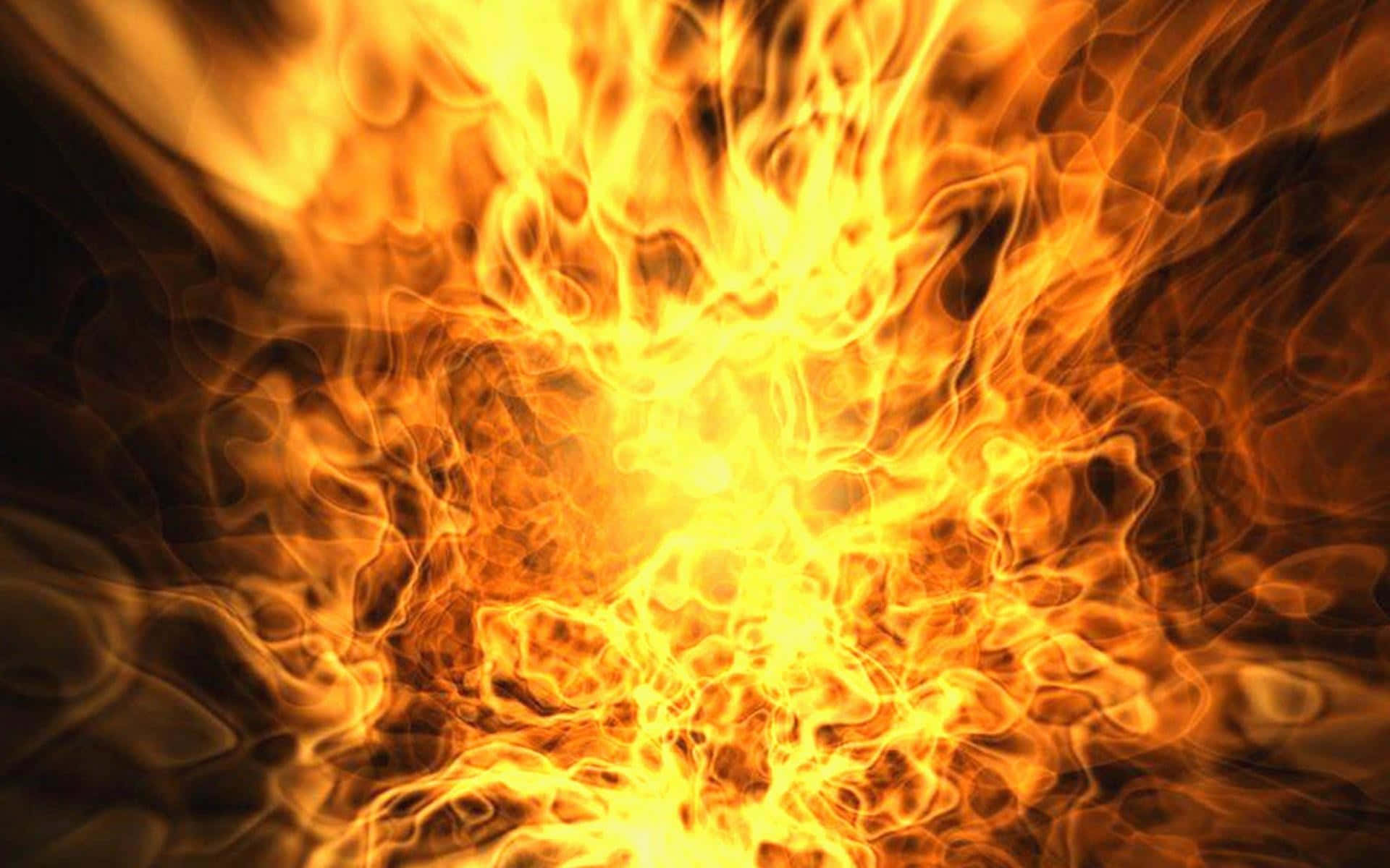 3d fire, 1920 x 1200, orange, Full HD Desktop Wallpaper