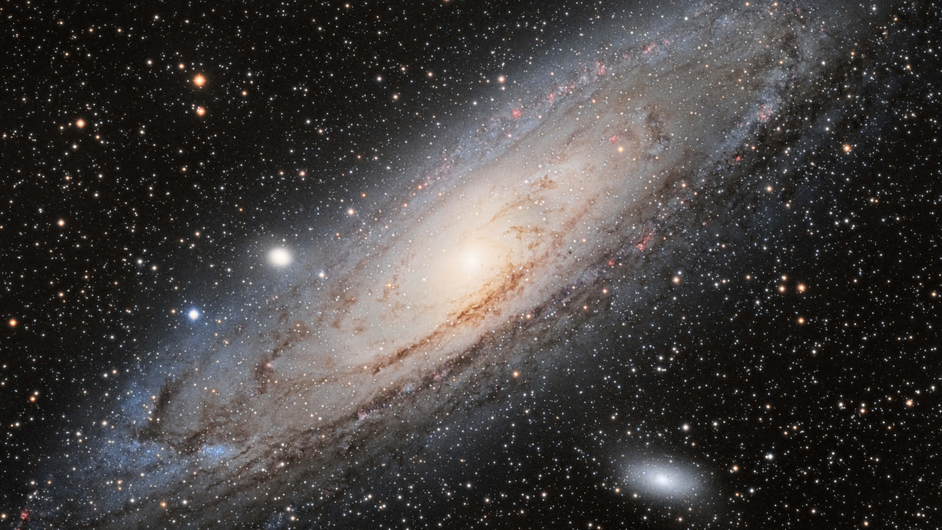 3d galaxy, spiral galaxy, glowing arms, 4K Desktop Wallpaper