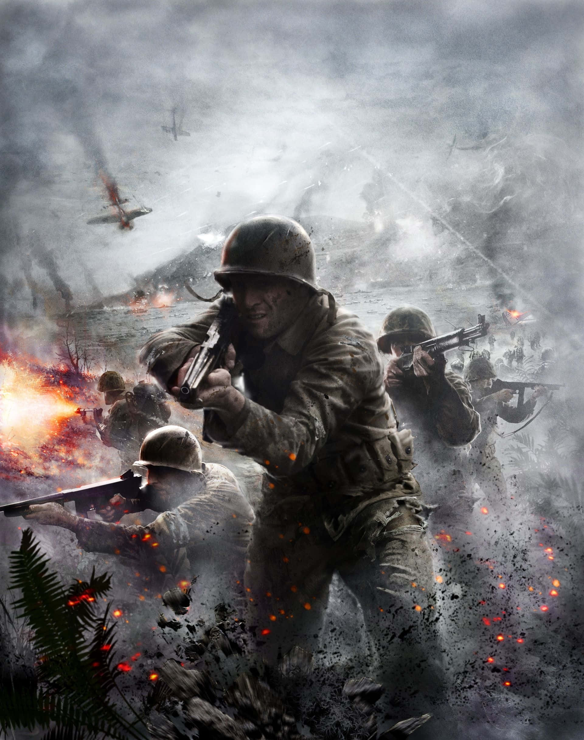 3D Game, soldiers, helmets, Full HD Phone Wallpaper