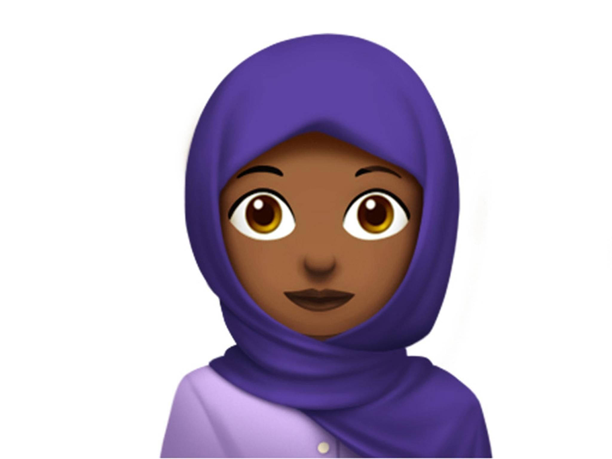 3d cartoon hijab, dark skin, purple hijab, Full HD Desktop Wallpaper