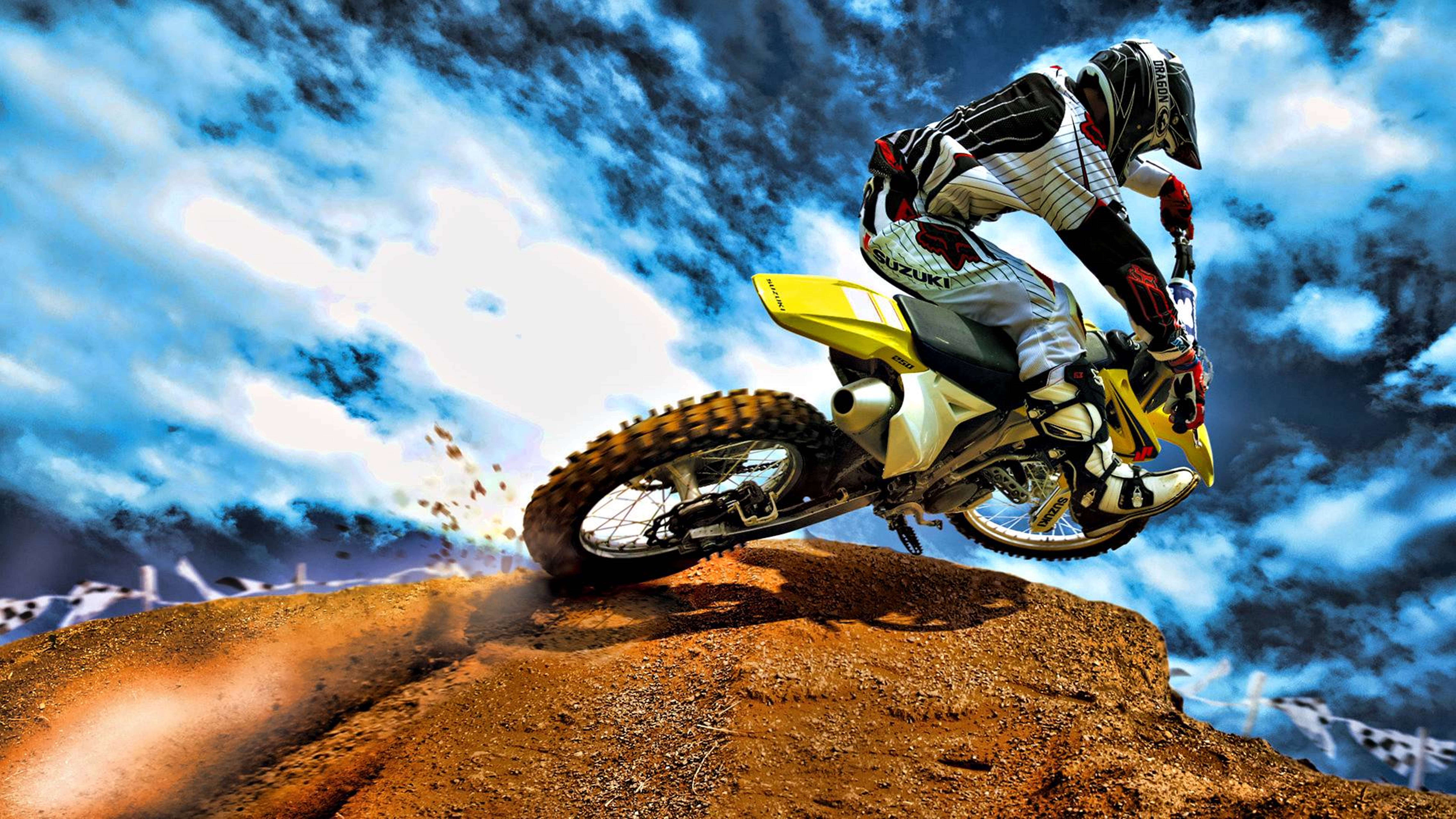 3d hd, motorbike sports, desert dunes, 5K Desktop Wallpaper