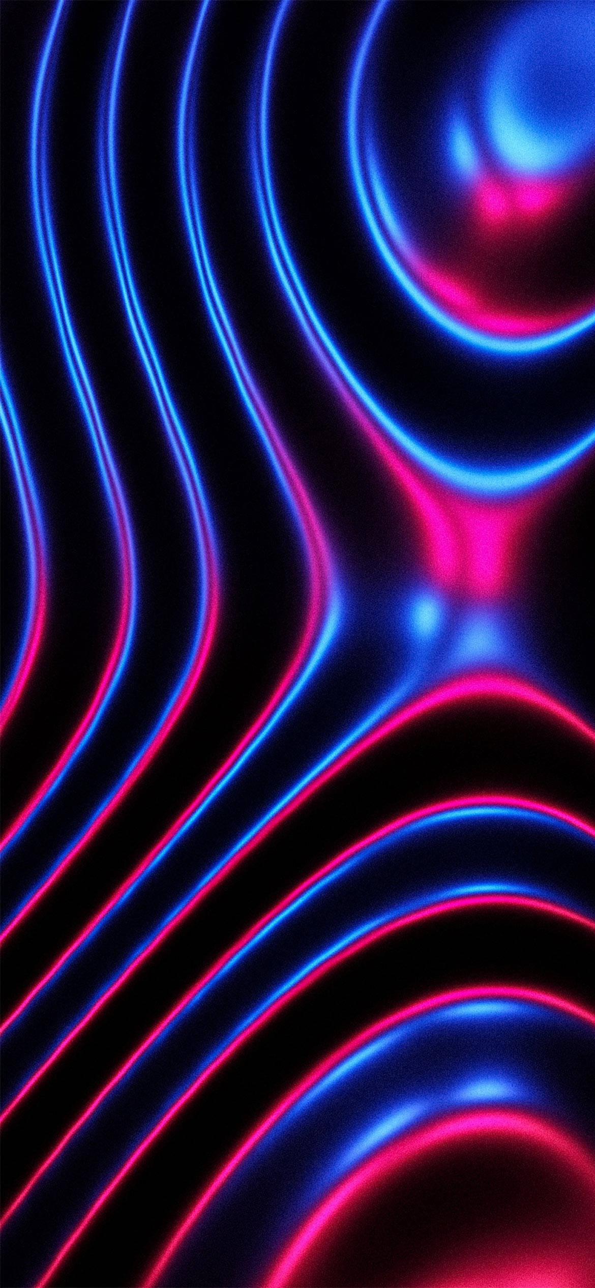 3d iPhone, neon blue, pink, Full HD Phone Wallpaper