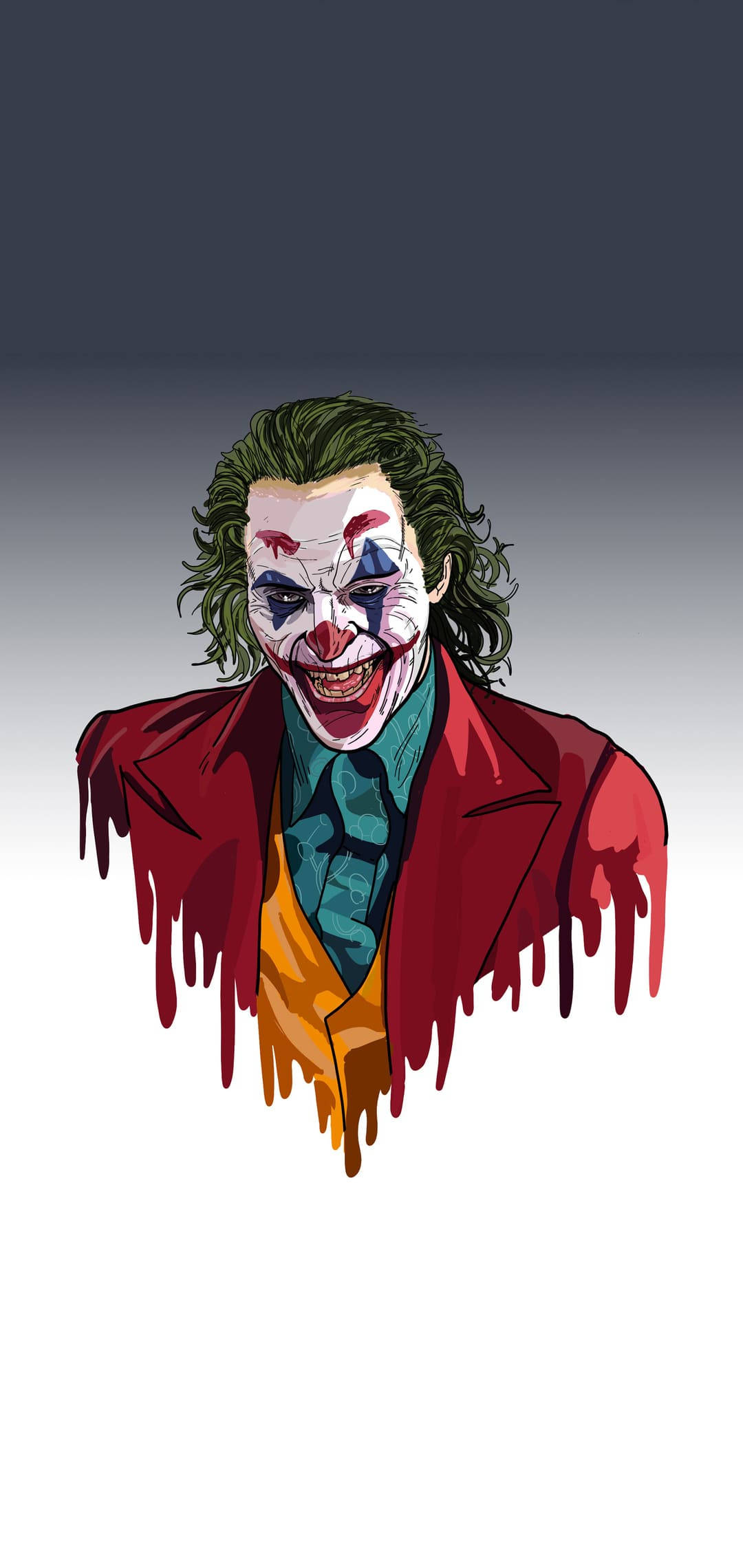 3d Joker iPhone, Joker, red coat, Full HD Phone Wallpaper