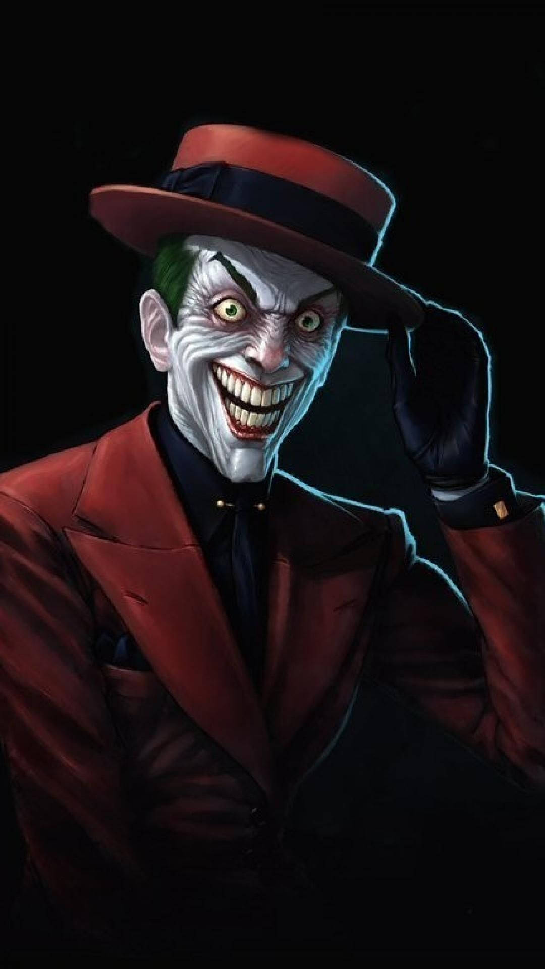 3d Joker iPhone, Joker, red suit, Full HD Phone Wallpaper