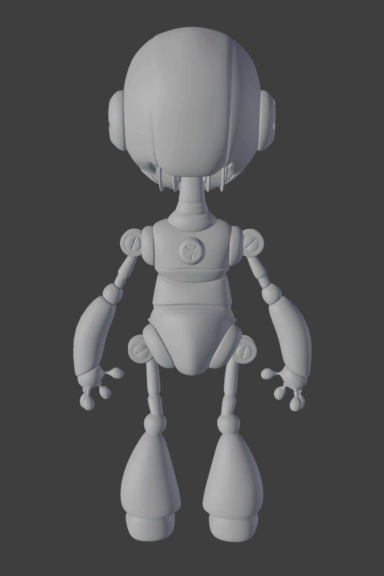 3d-rendered, humanoid robot, virtual reality landscape, Full HD Phone Wallpaper
