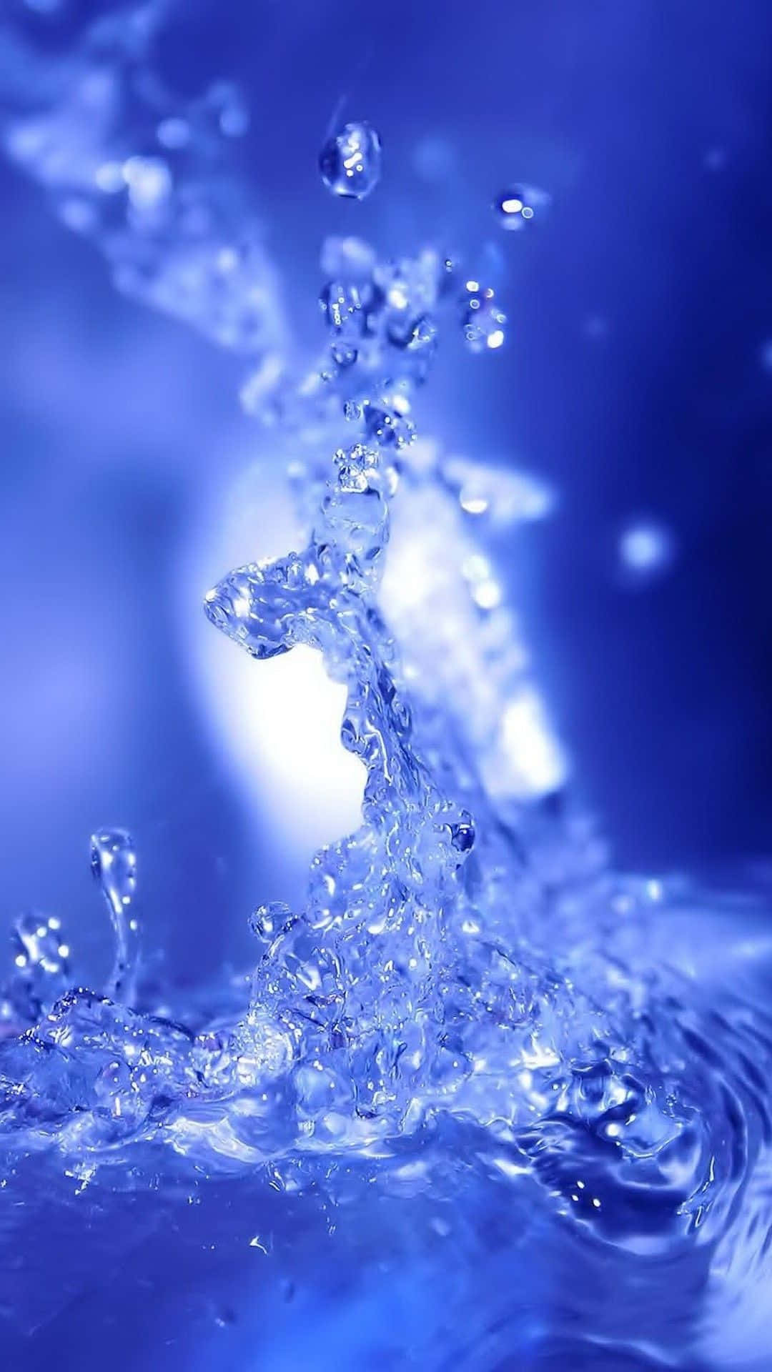 3d water, 1080 x 1920, crystal clear water, Full HD Phone Wallpaper