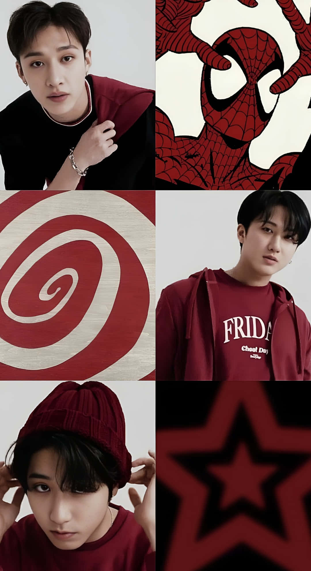3racha, maroon outfits, comic book art, Full HD Phone Wallpaper