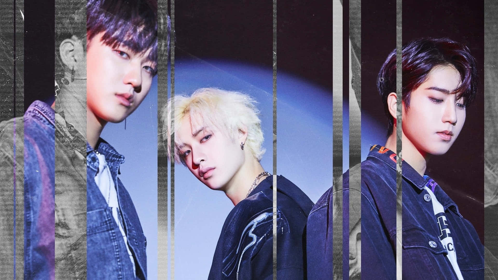 3racha, Korean Hip Hop Trio, denim jackets, Full HD Desktop Wallpaper