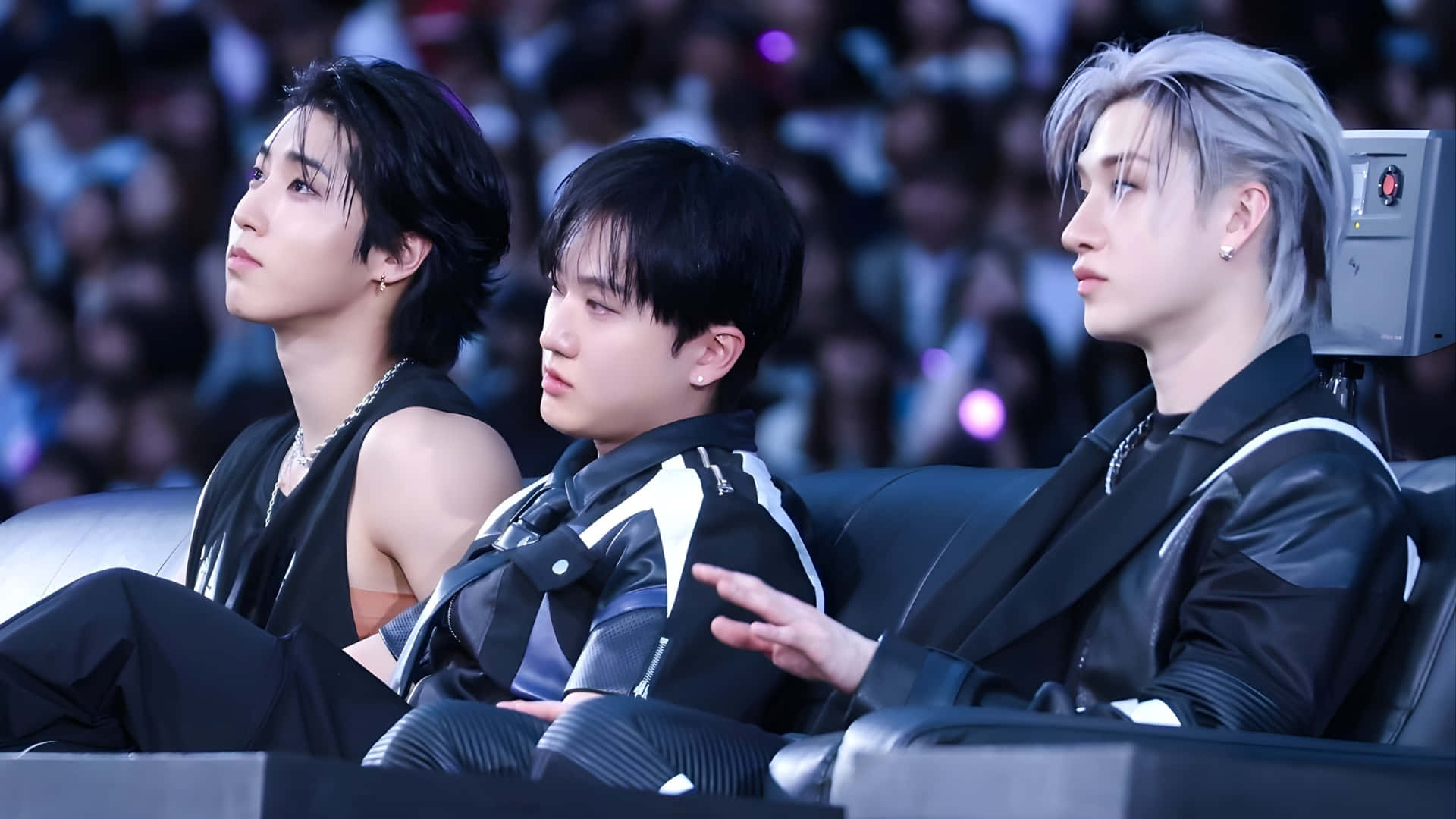 3racha, black outfits, sleek couch, Full HD Desktop Wallpaper