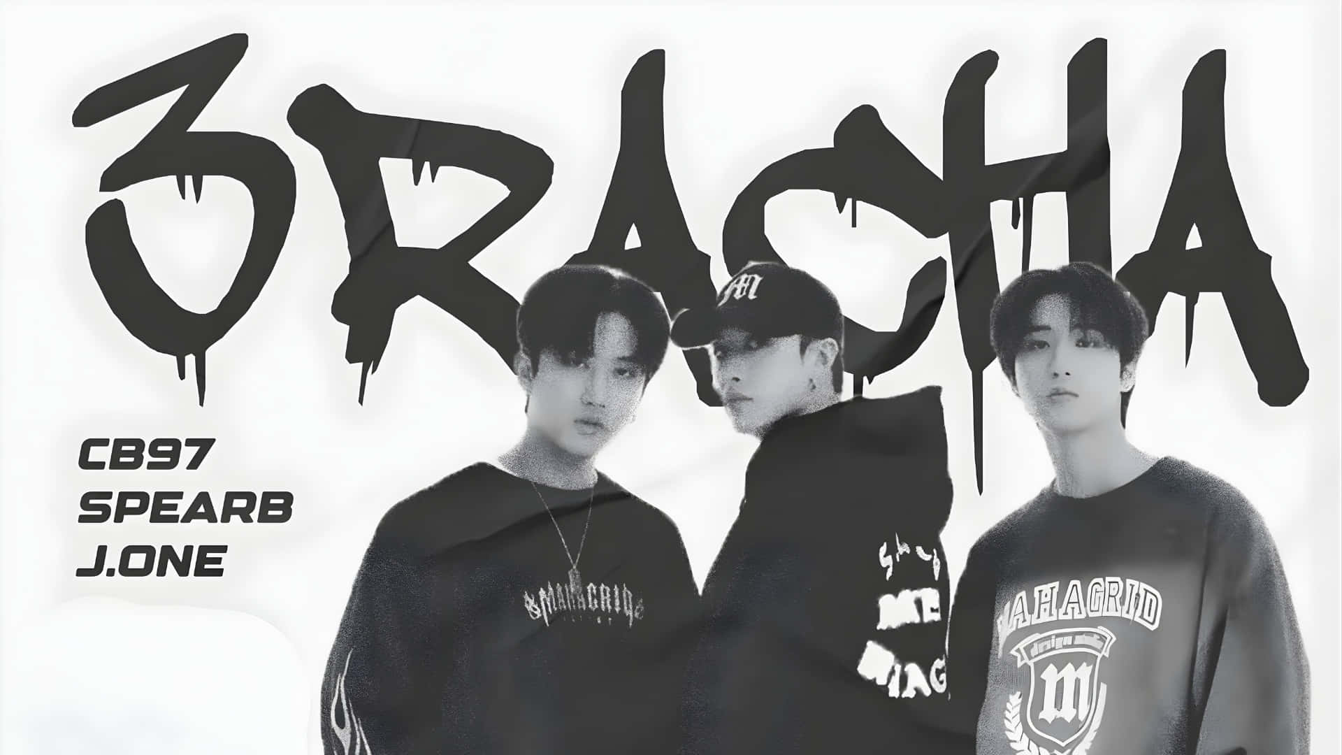 3racha, Korean Hip Hop Trio, black hoodies, Full HD Desktop Wallpaper