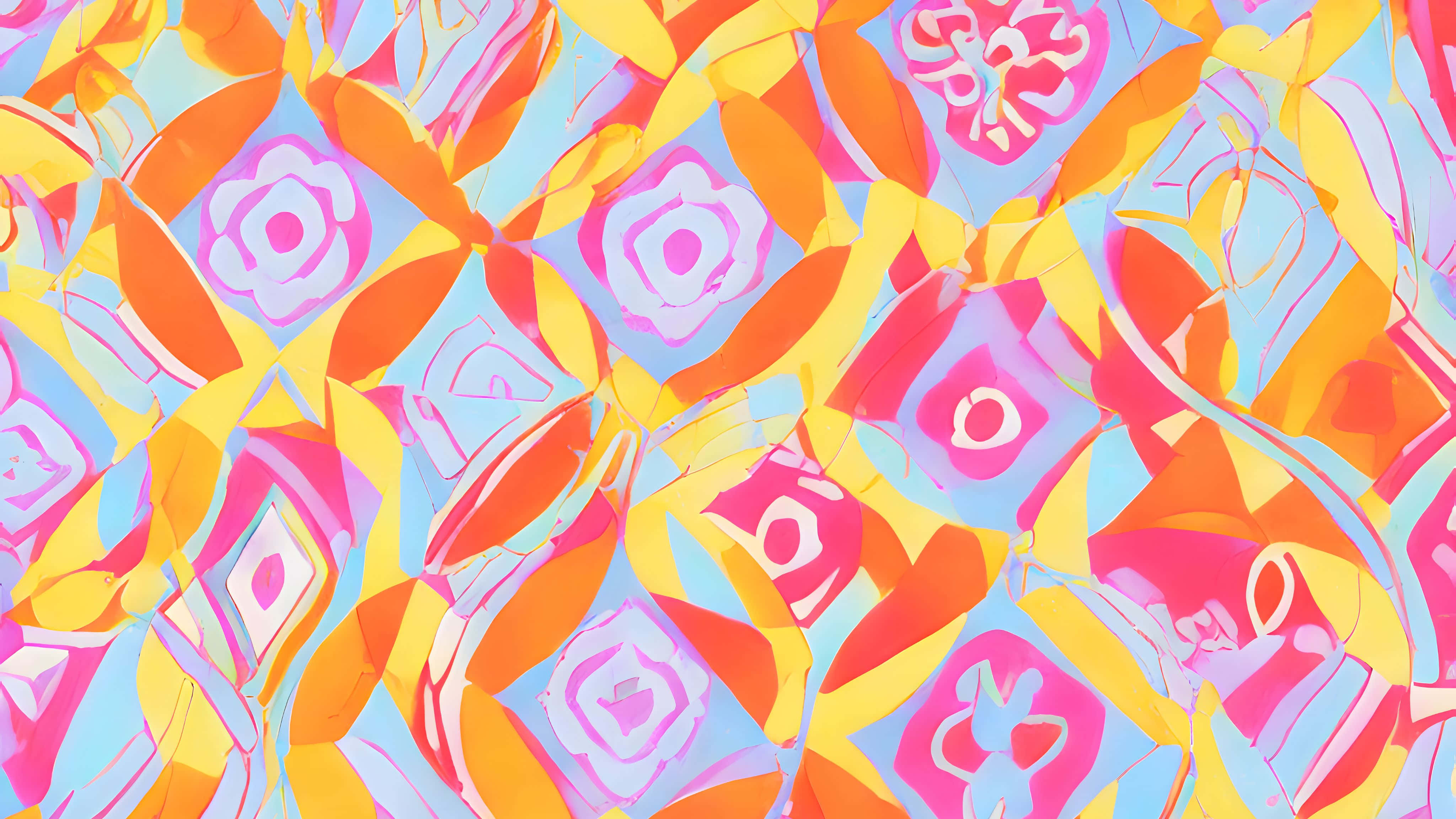 4096x2304, pink, blue, 4K Desktop Wallpaper