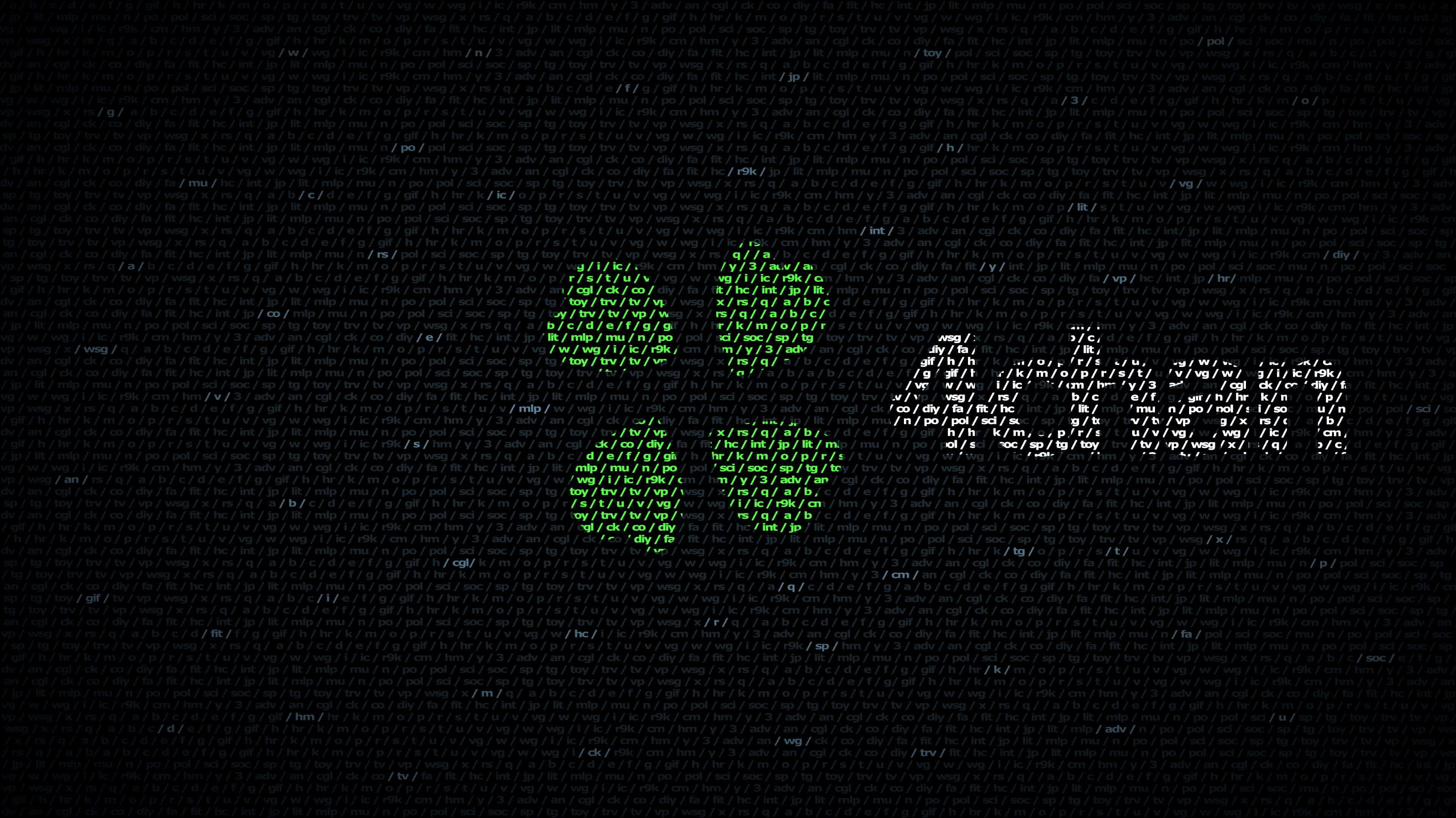 4chan logo, digital artwork, vibrant green, 4K Desktop Wallpaper