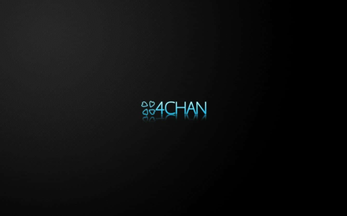 4chan, glowing blue, heart symbol, HD Desktop Wallpaper