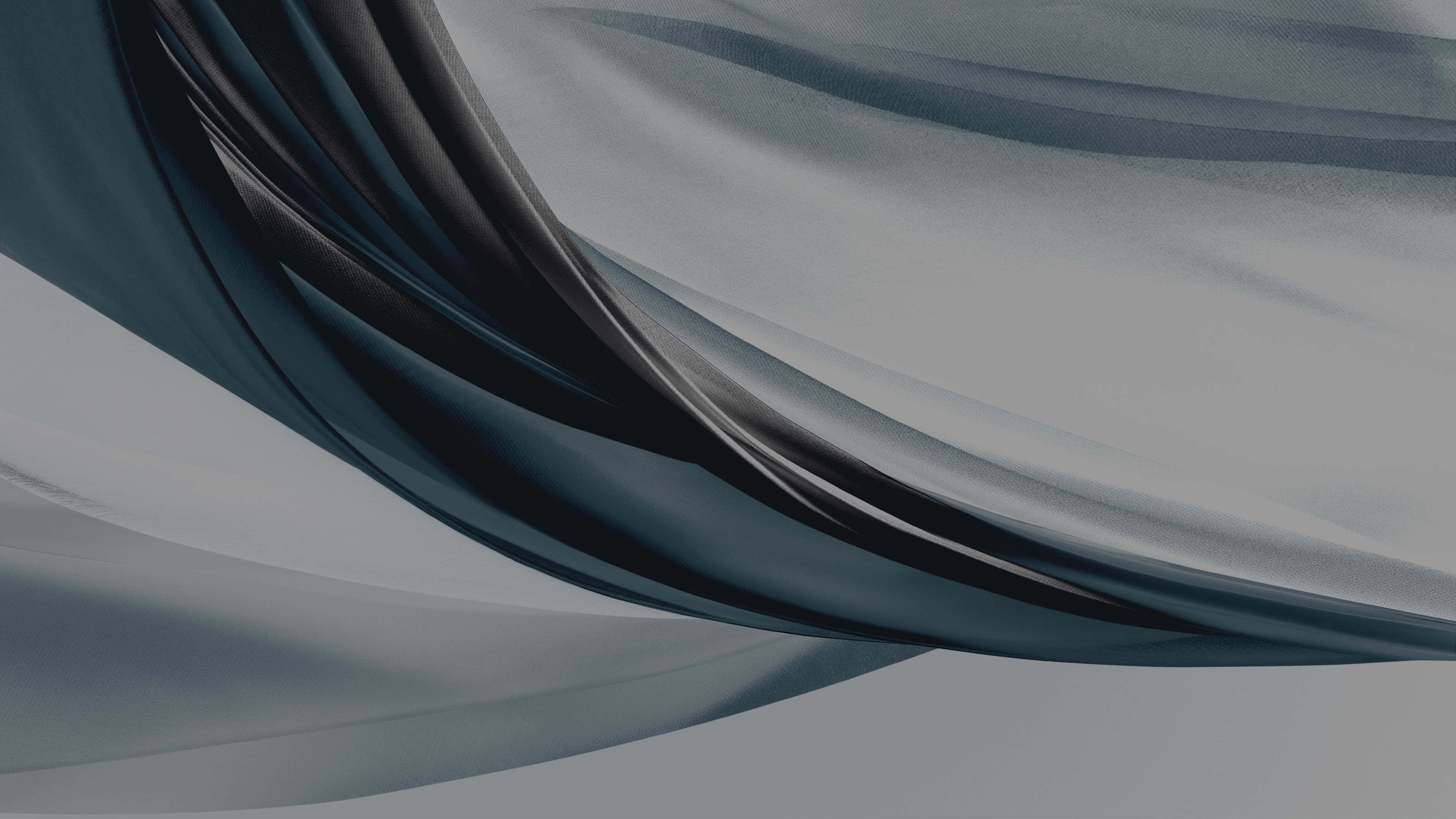 4K Vibrancy, abstract waves, cool gray tones, 4K Desktop Wallpaper