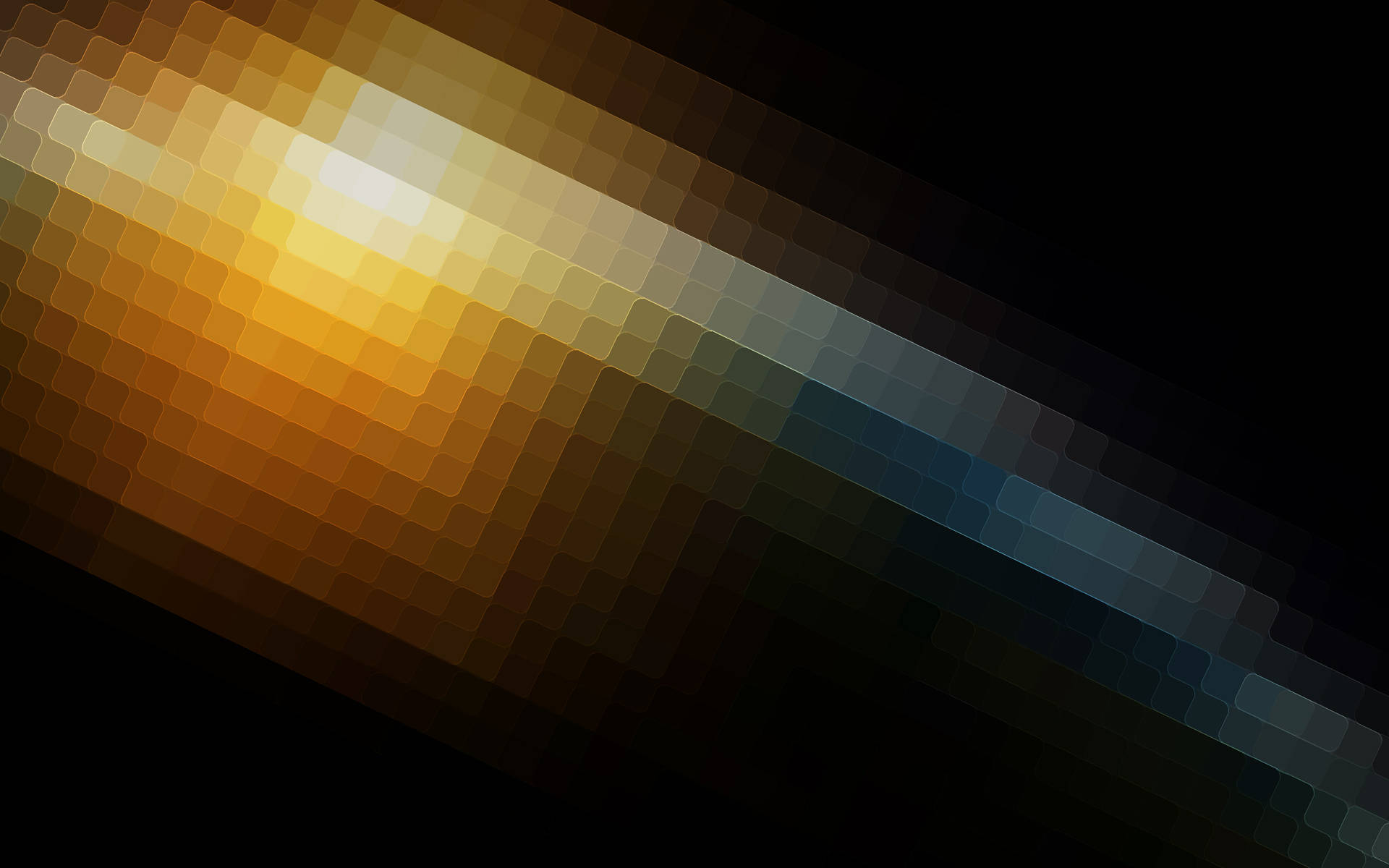 4K Abstract, pixelated gradient, warm to cool pixels, Full HD Desktop Wallpaper