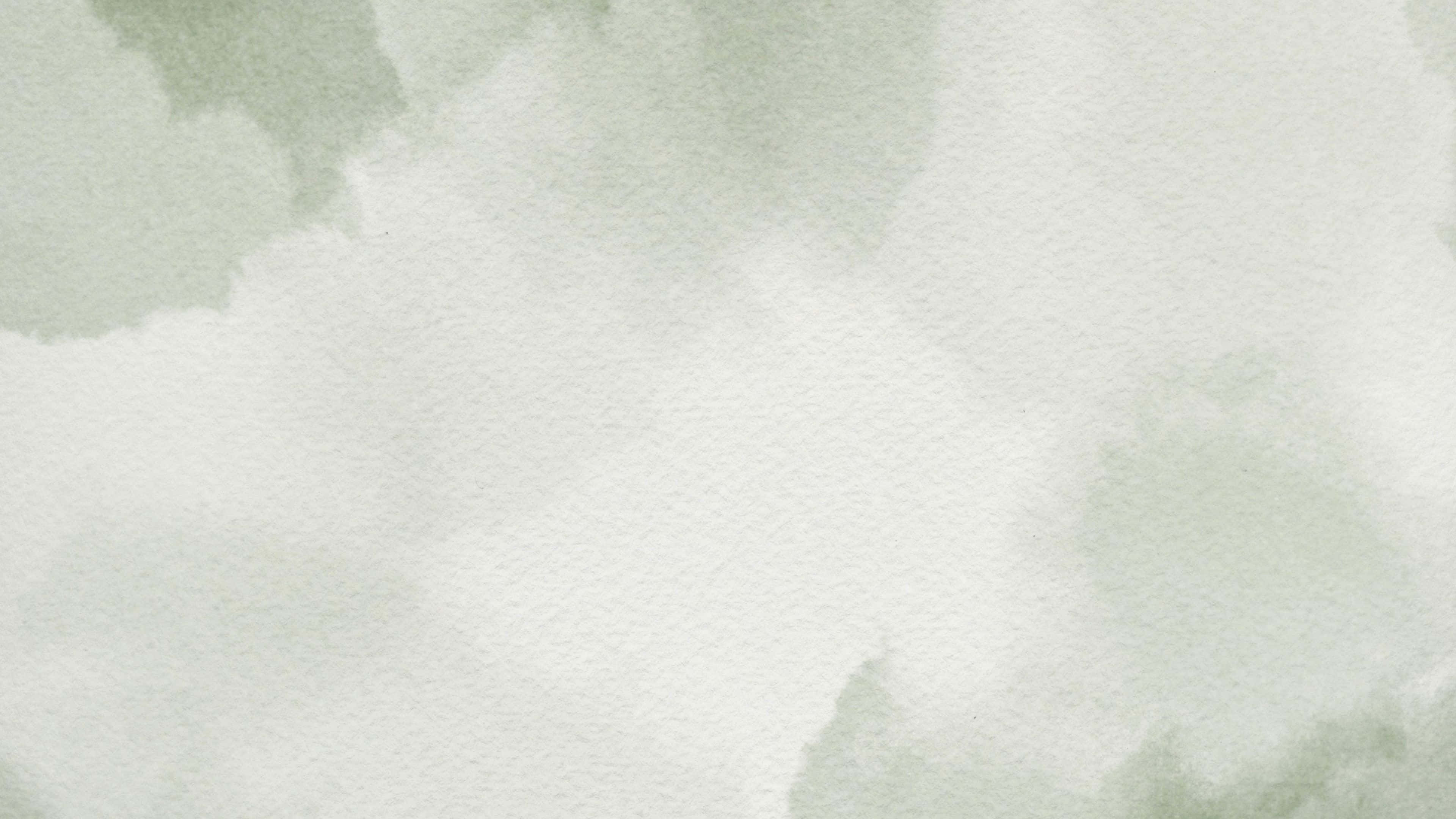 abstract green watercolor, soft mint green, creamy white, 4K Desktop Wallpaper