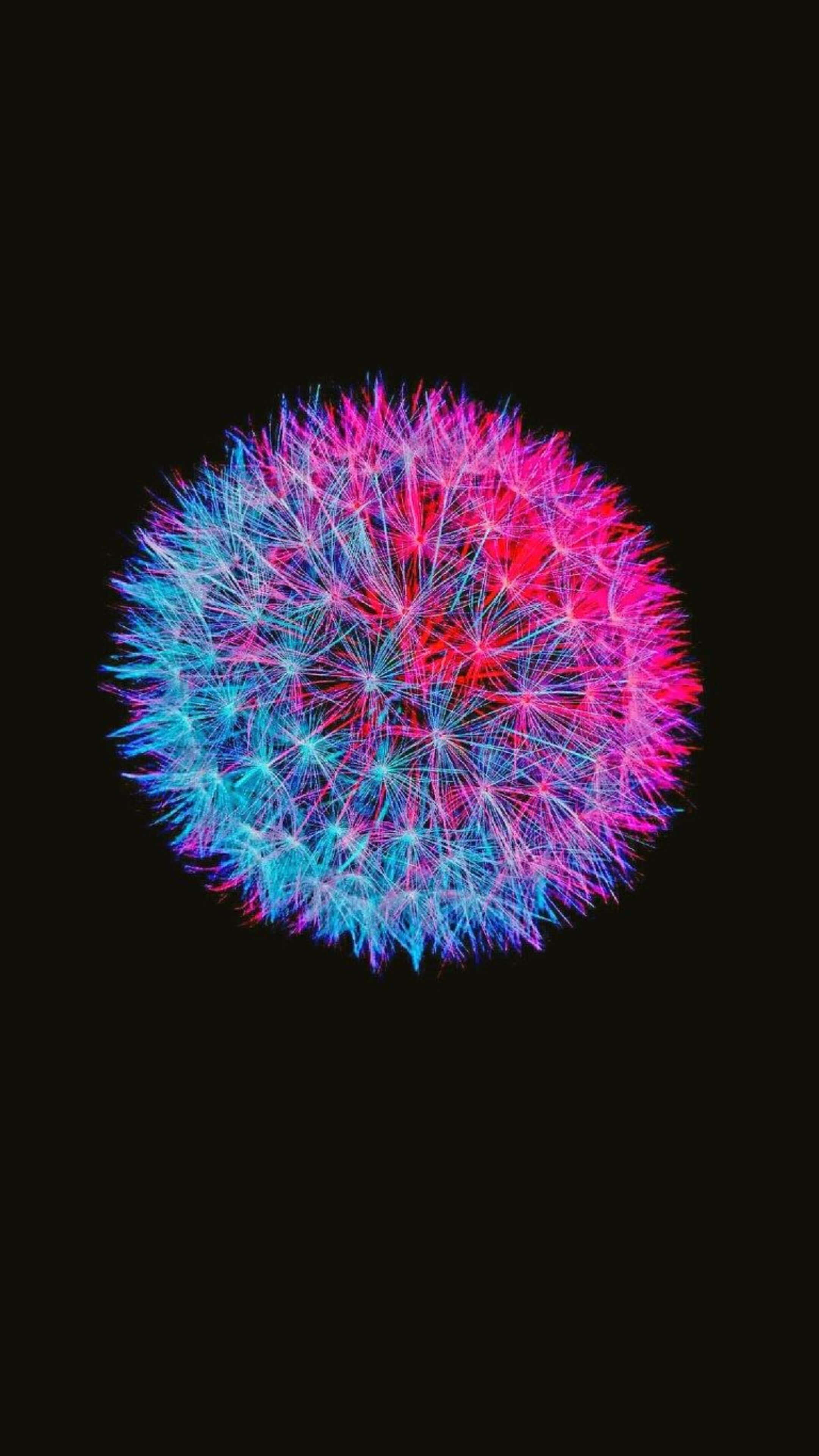4K Amoled Phone, neon pink, blue, 4K Phone Wallpaper