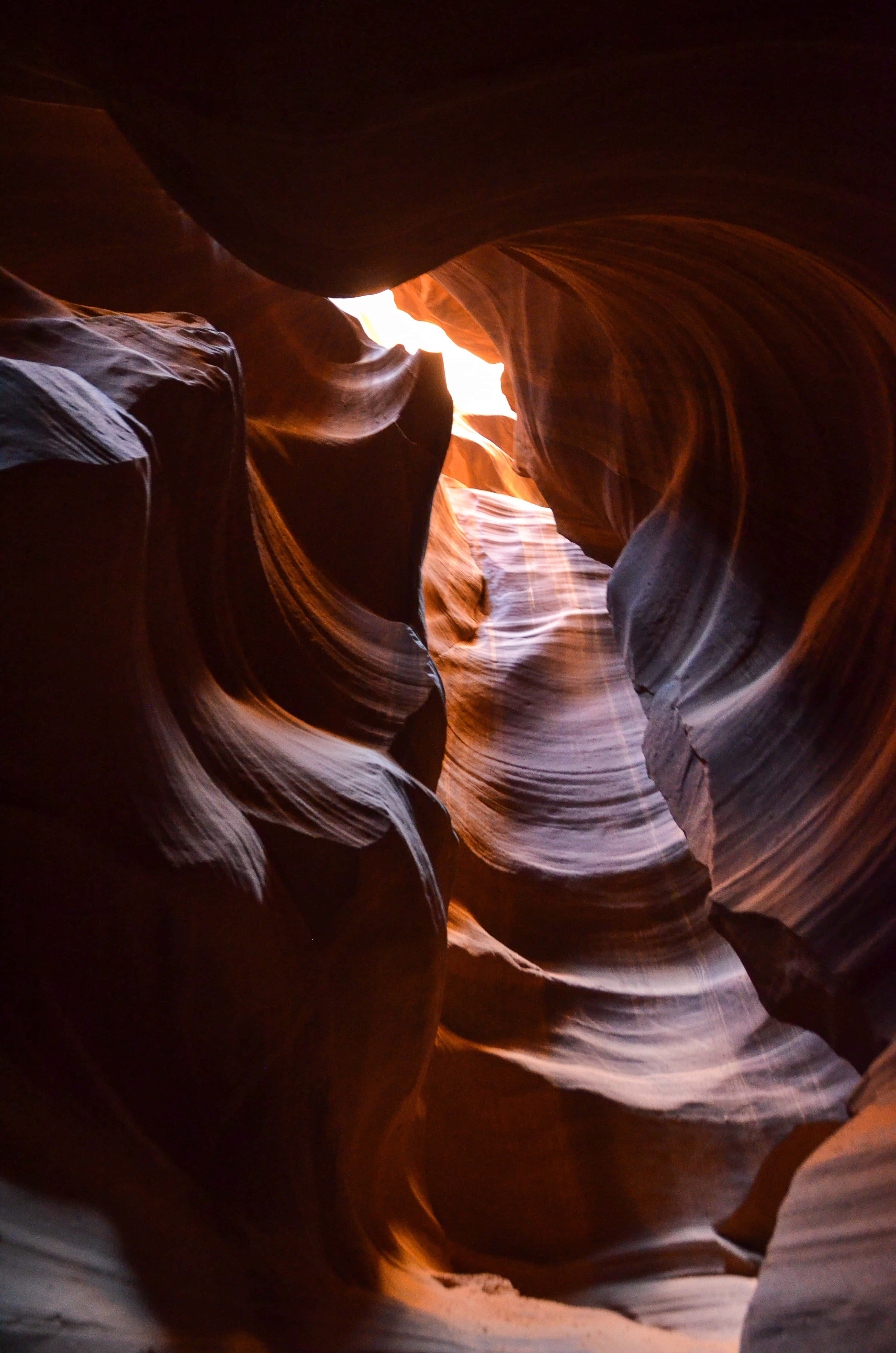 4K Ultra HD Android, sand wash, narrow slot canyon, 4K Phone Wallpaper