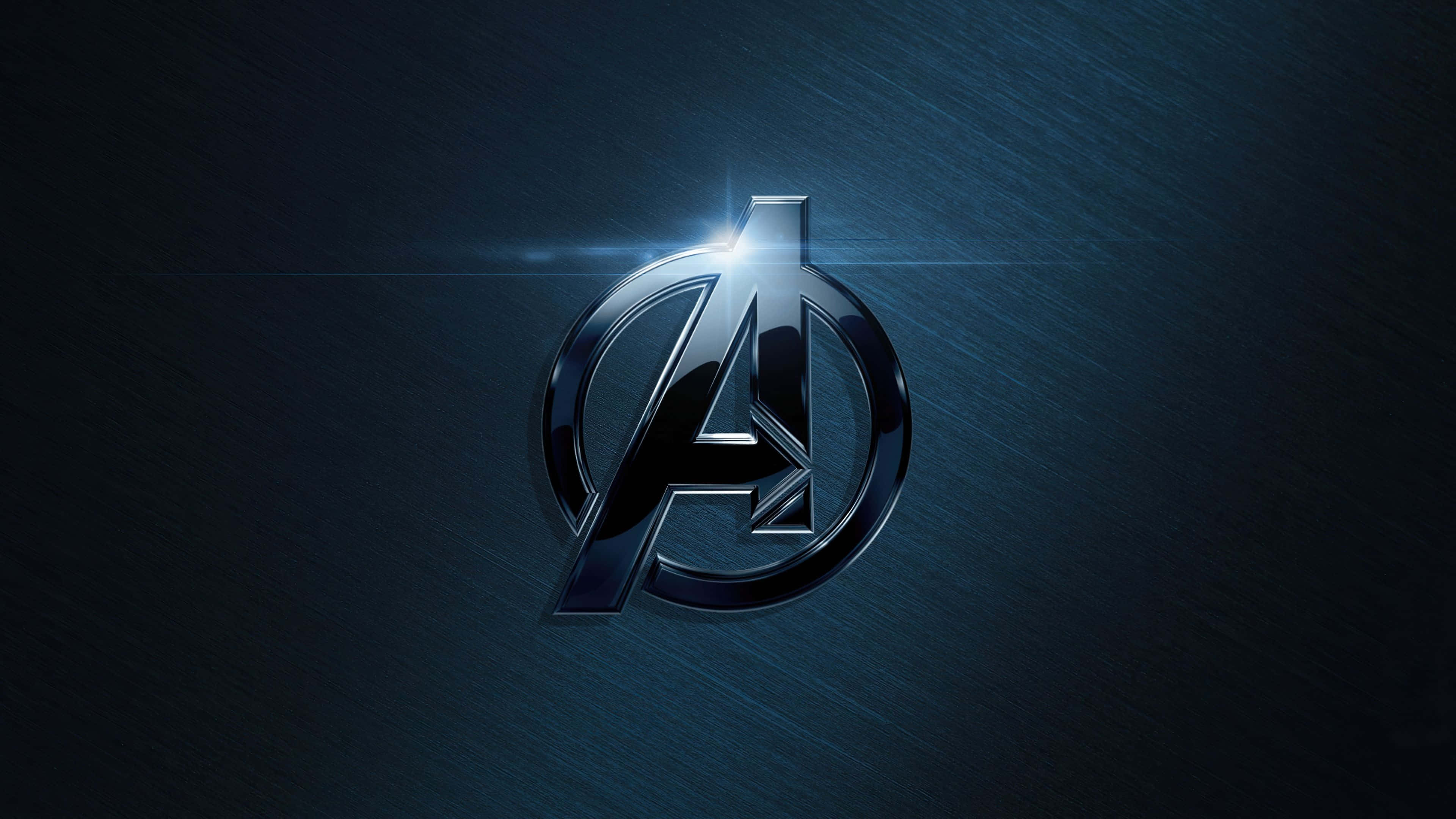 Avengers, metallic, glows, 4K Desktop Wallpaper